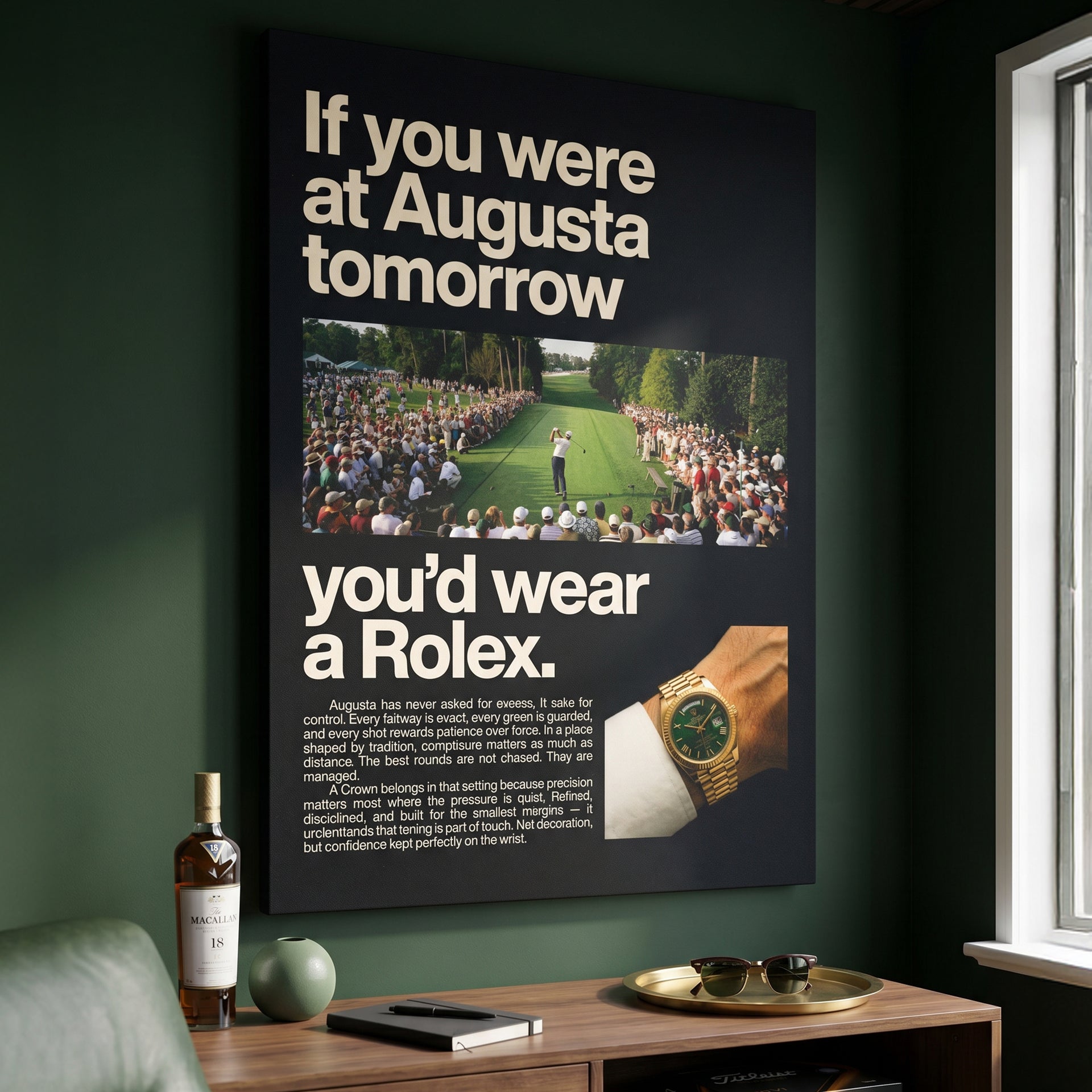 If You Were At Augusta Tomorrow
