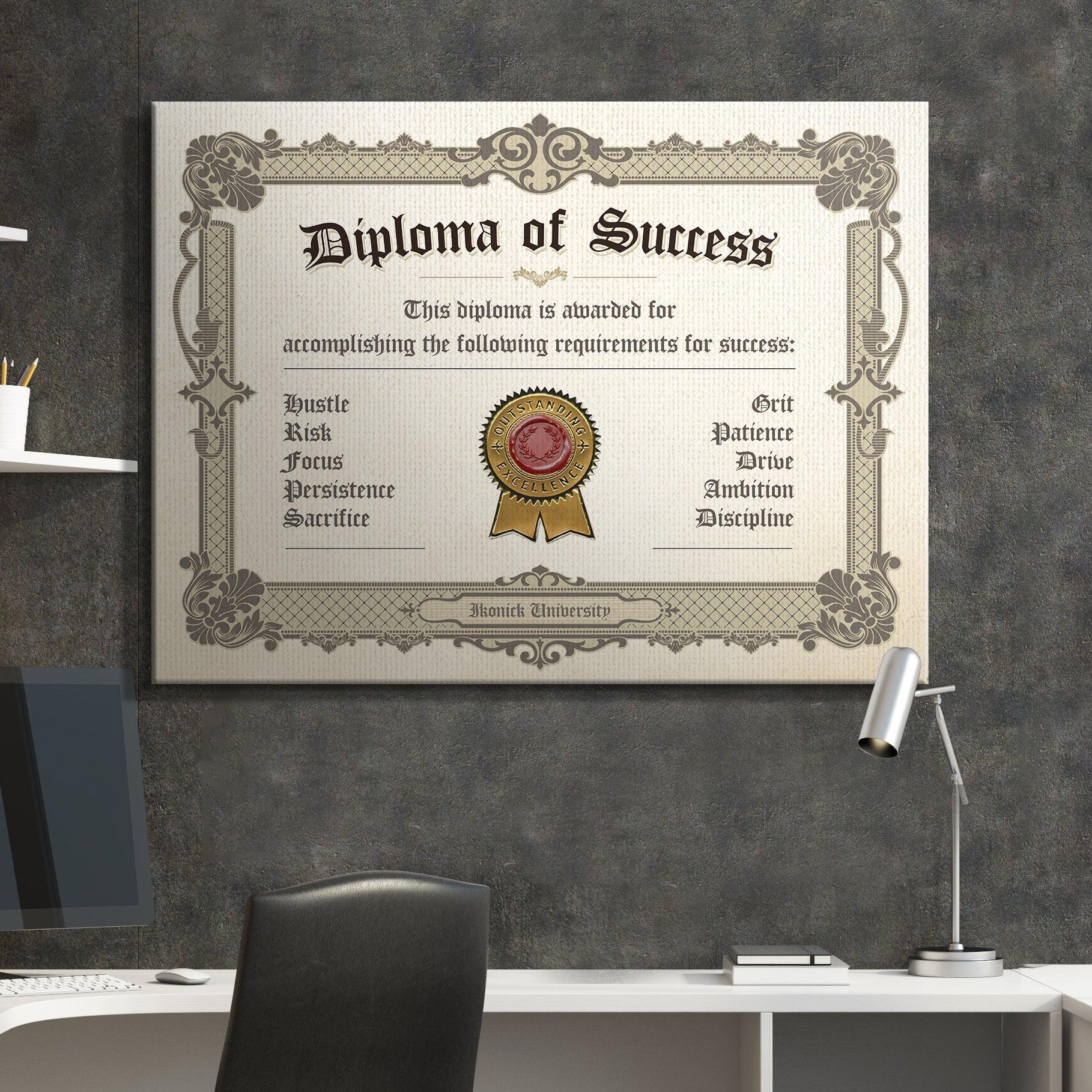 Diploma Of Success - IKONICK - IKONICK Original