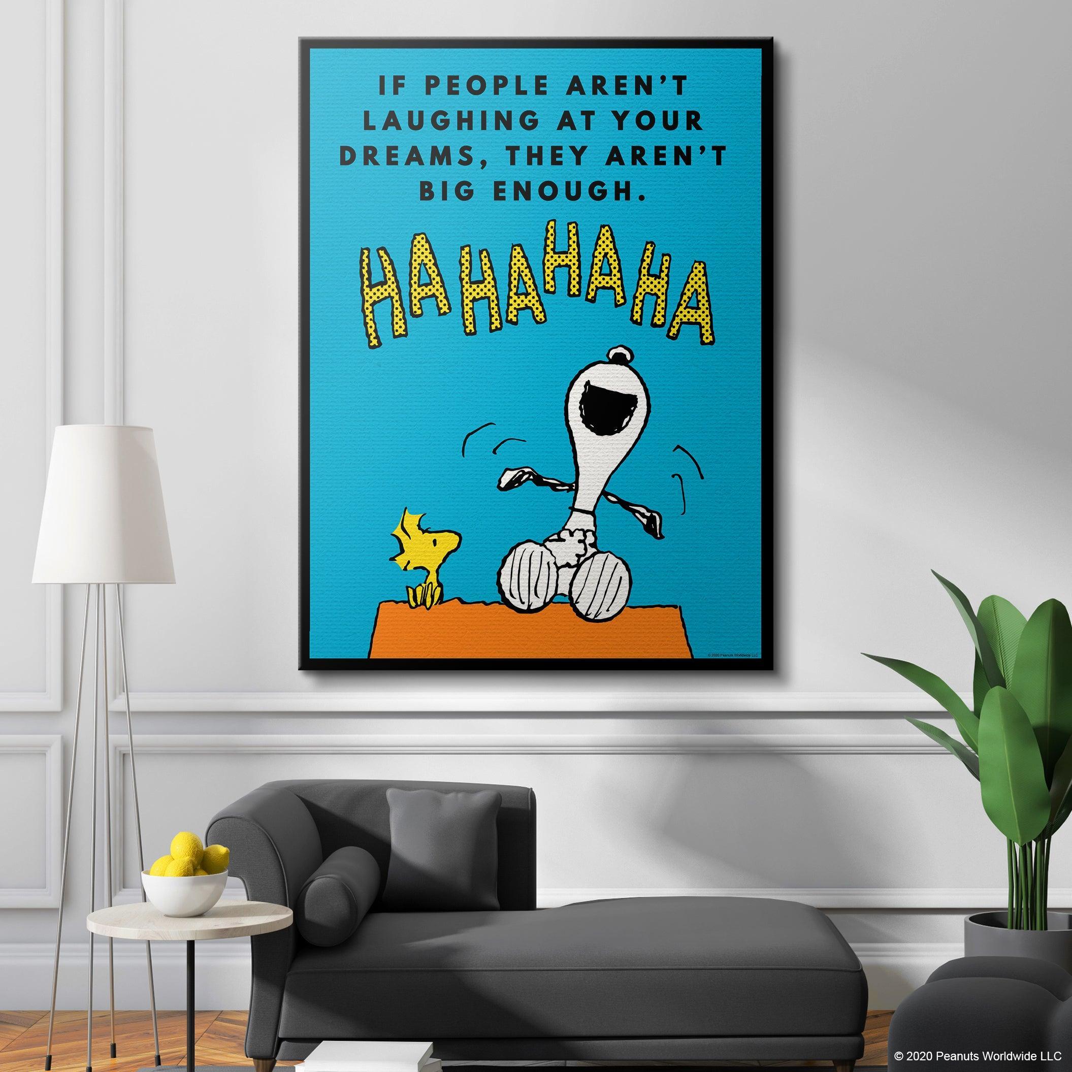 PEANUTS - Dreams Aren't Big Enough - IKONICK - Peanuts