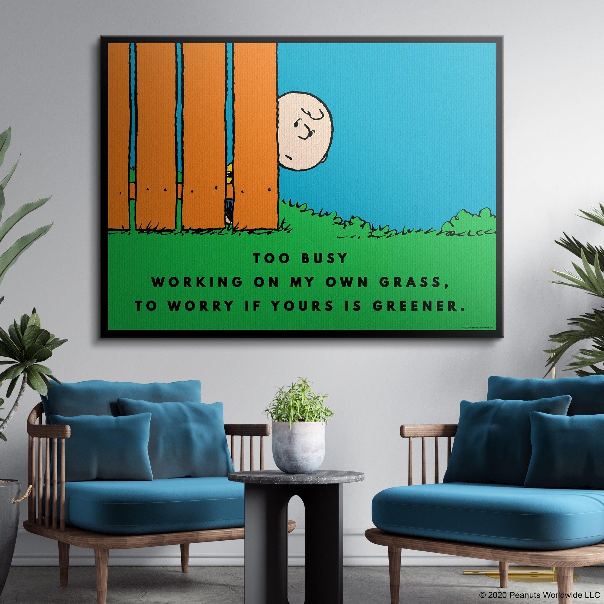 PEANUTS - Grass Is Greener - IKONICK - Peanuts