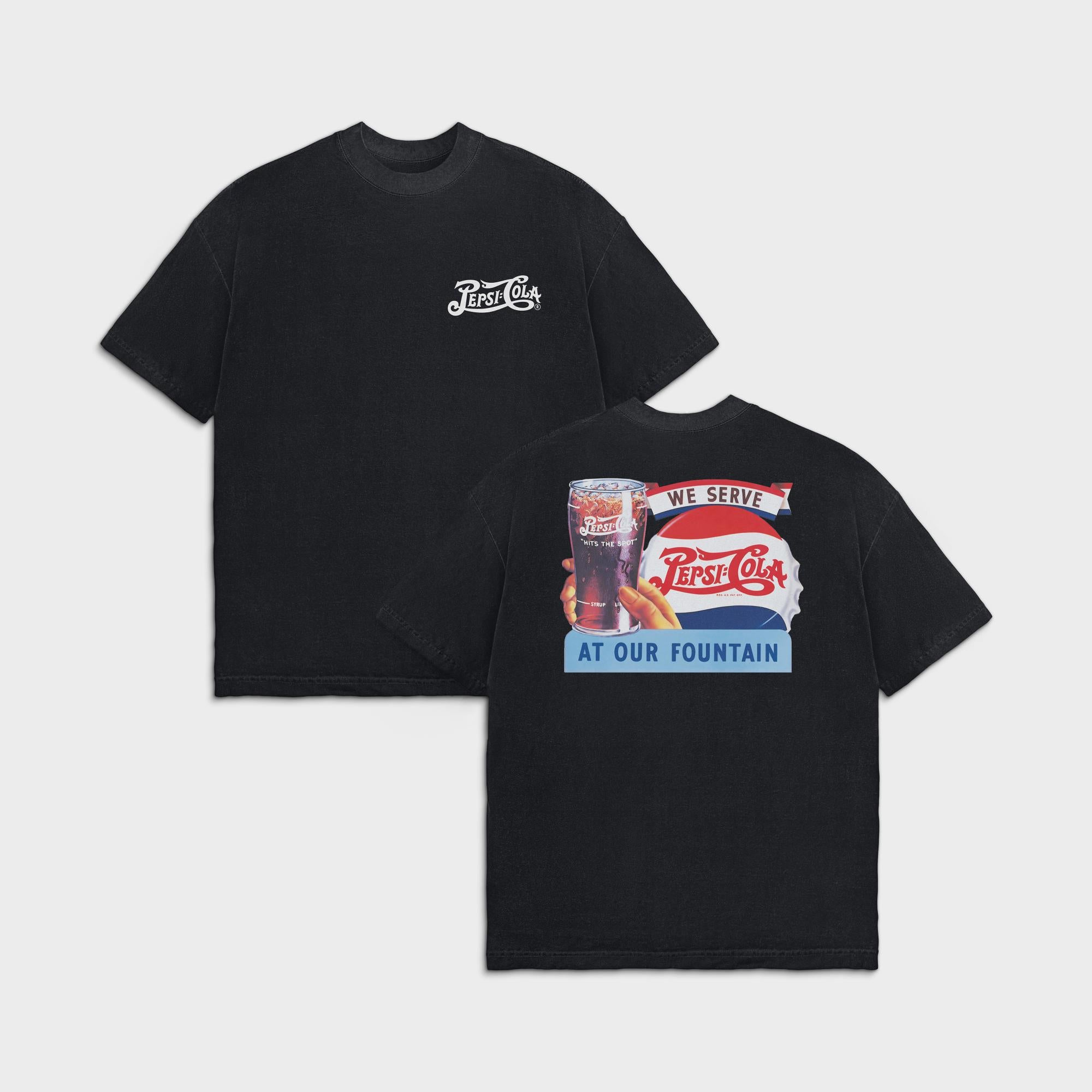 PEPSI - At Our Fountain (Black) - IKONICK - Pepsi