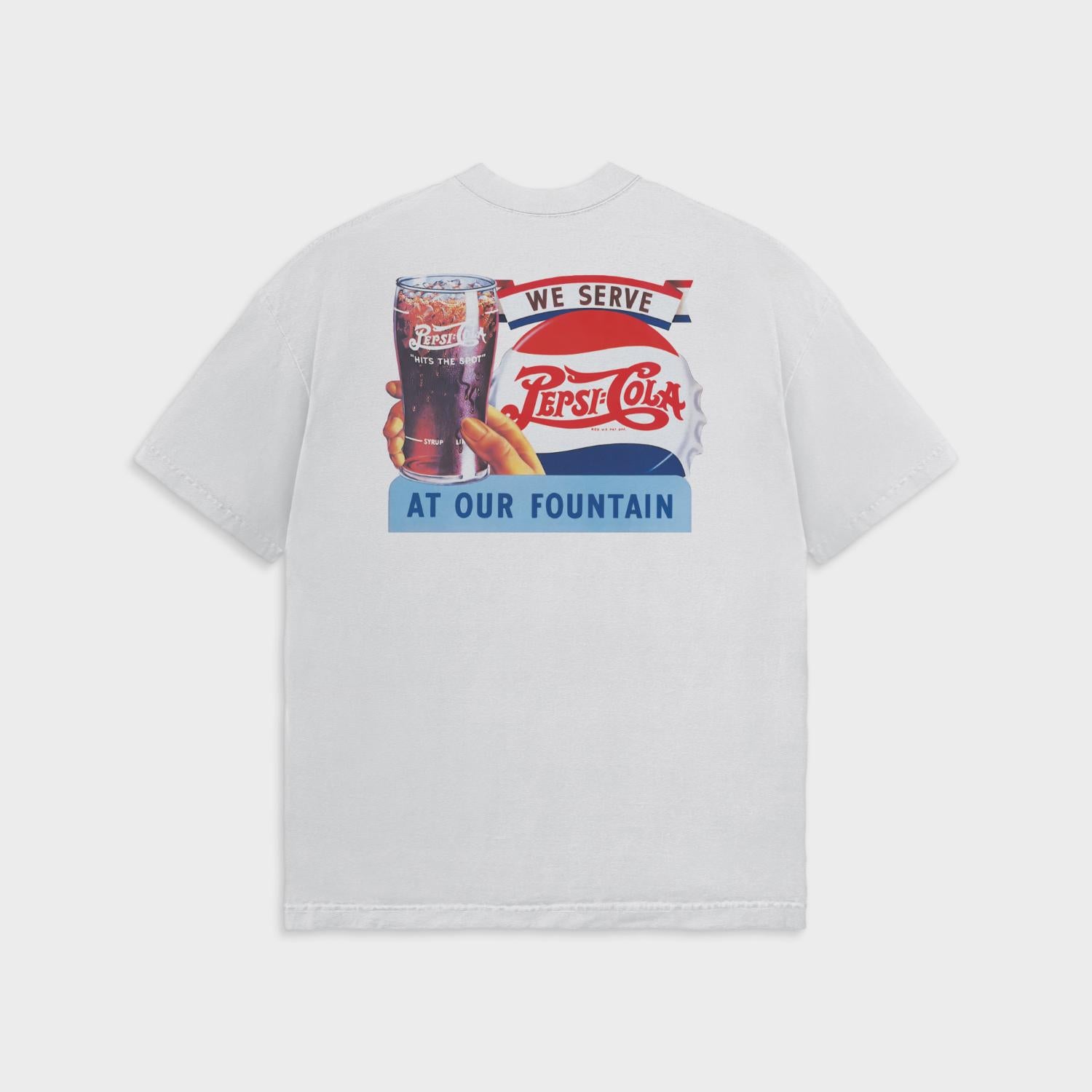 PEPSI - At Our Fountain (White) - IKONICK - Pepsi
