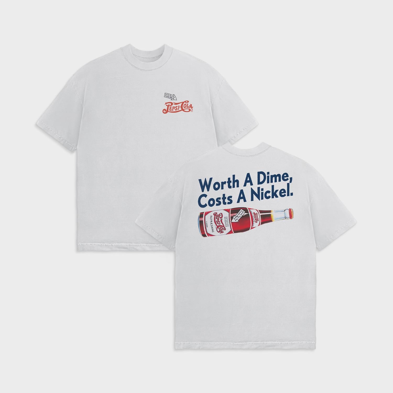 PEPSI - Worth A Dime (White) - IKONICK - Pepsi