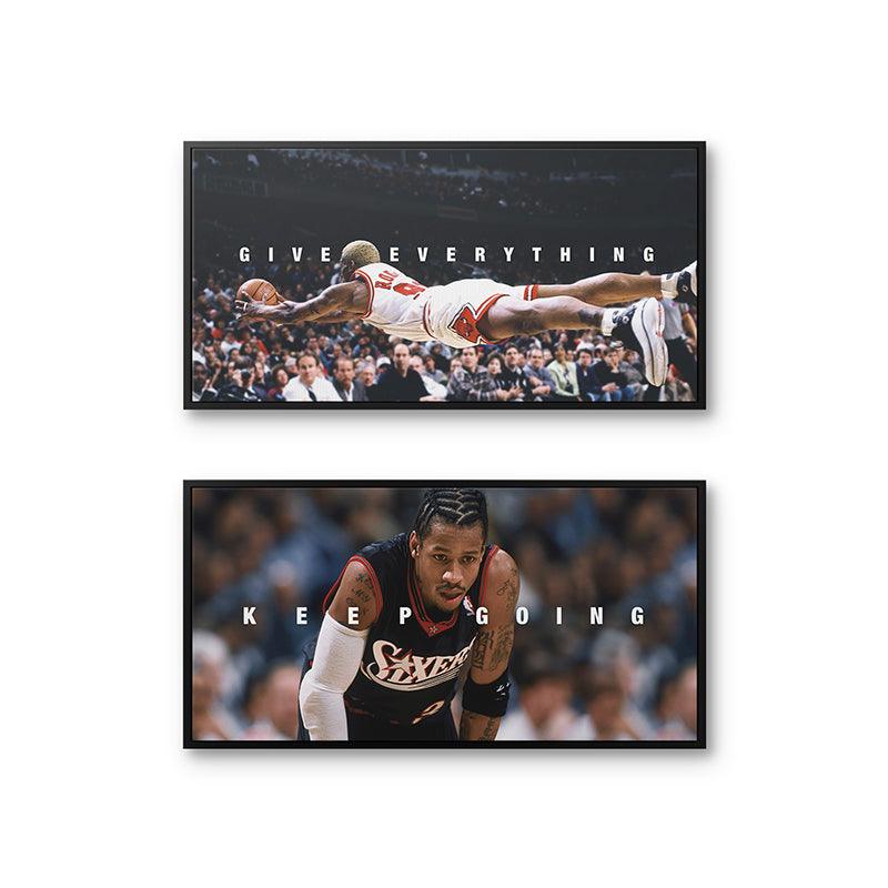 Rodman & Iverson - Set - IKONICK - NBA Legends