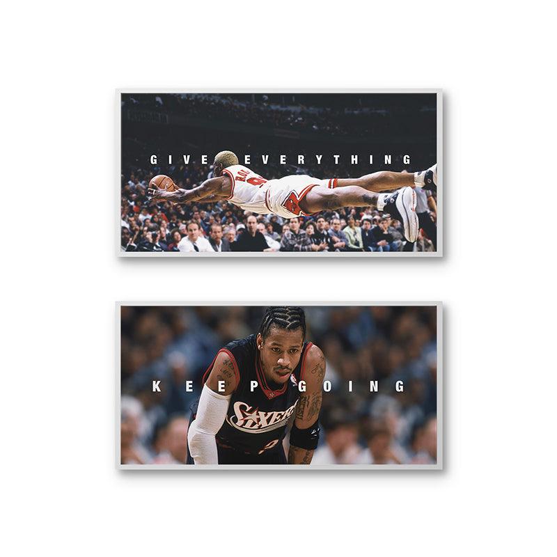 Rodman & Iverson - Set - IKONICK - NBA Legends