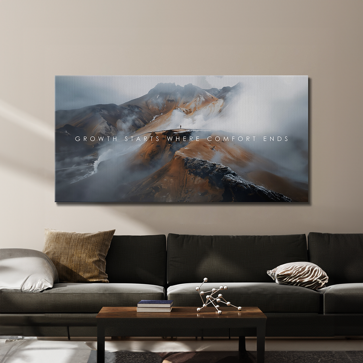 Motivational Canvas Art Designed