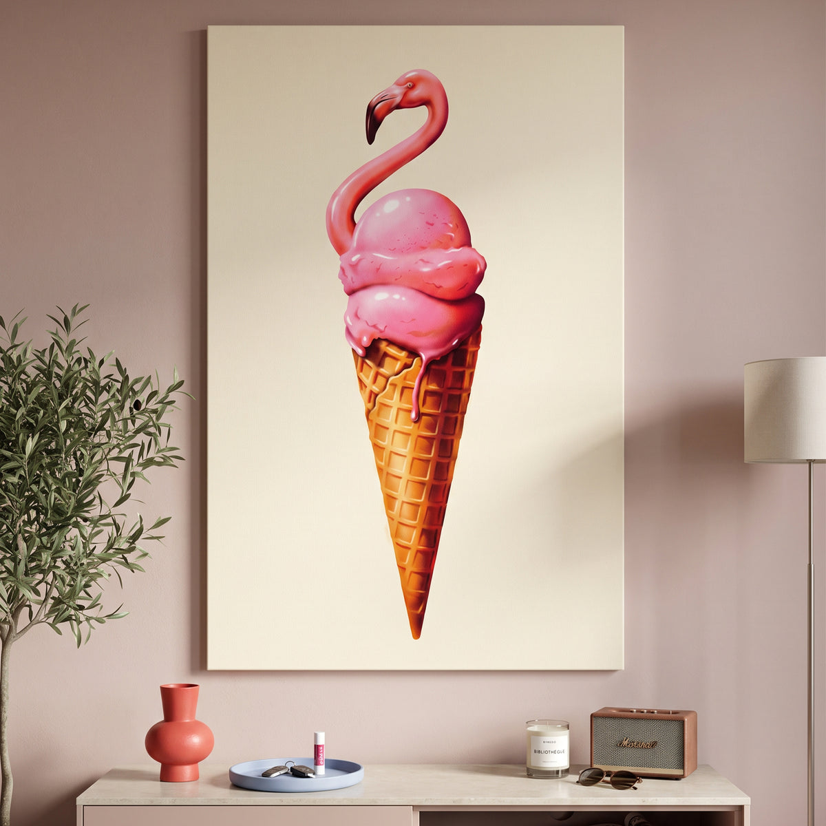 Flamingo Ice Cream