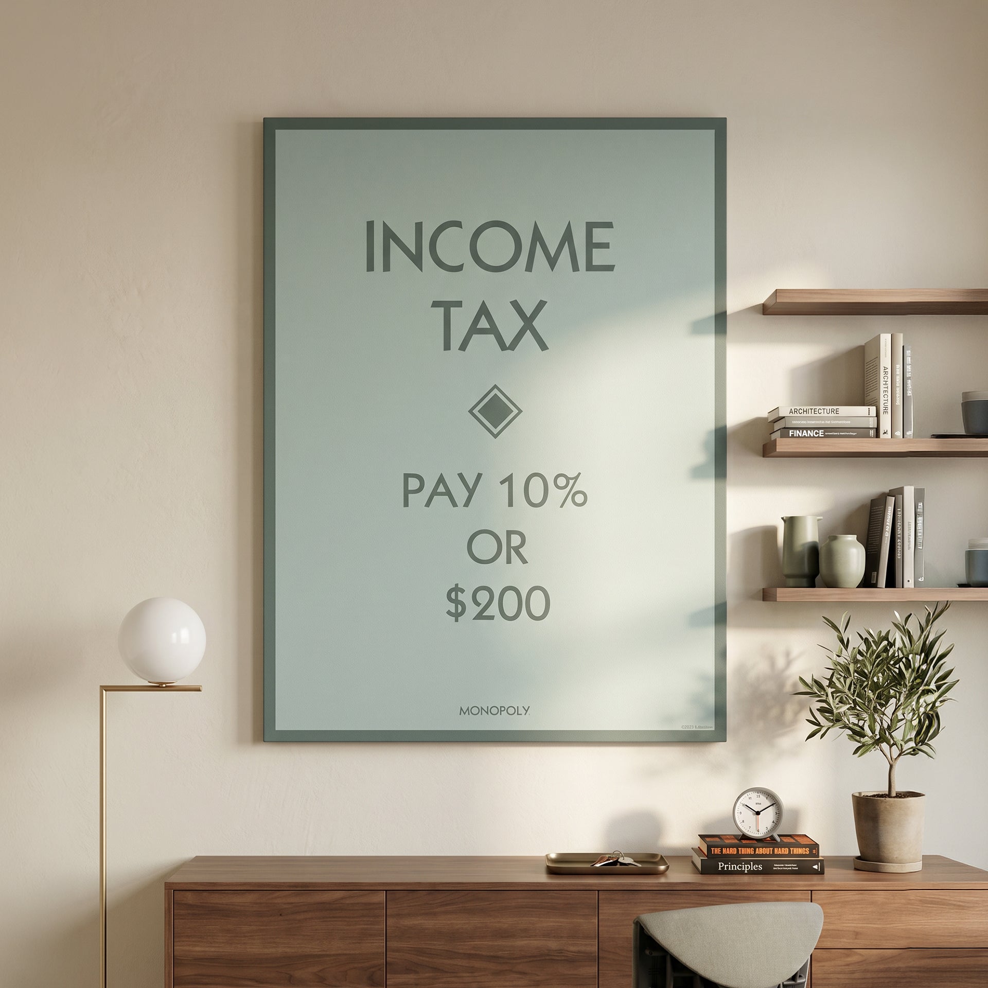 Monopoly - Income Tax - Pastel