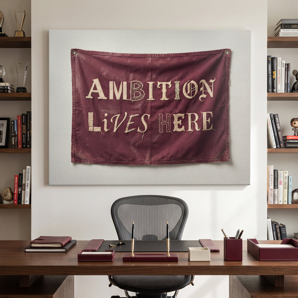 Ambition Lives Here - Flag