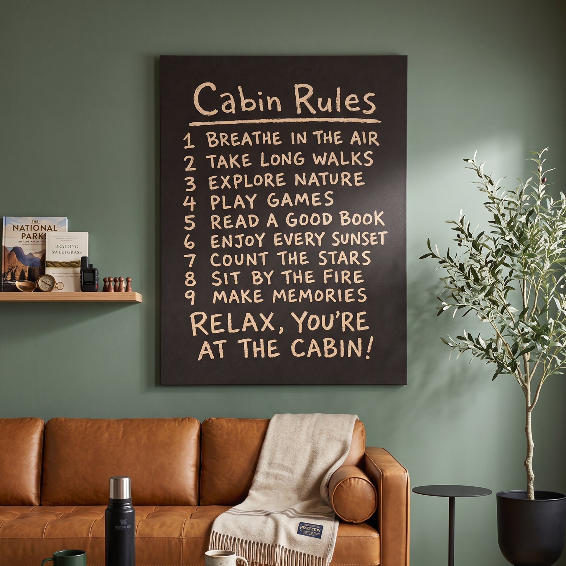 Cabin Rules - Dark