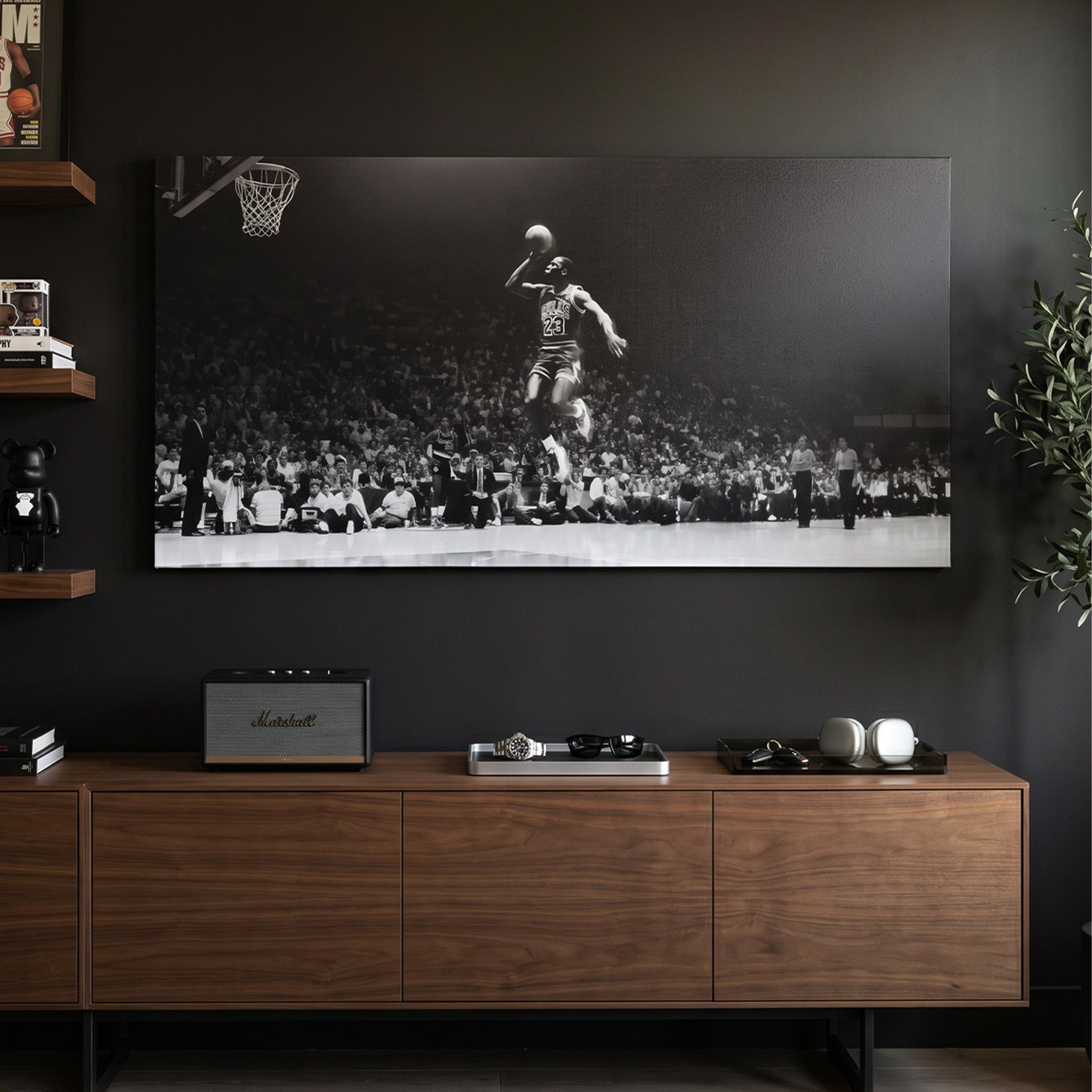 Michael Jordan - Elevation - Canvas Art by IKONICK