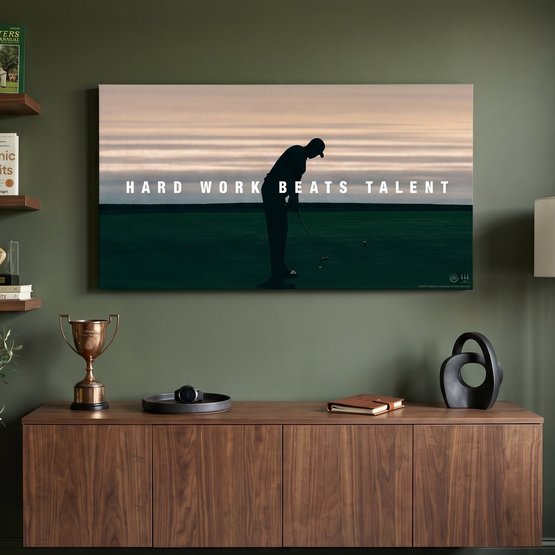 Tiger Woods - Hard Work Beats Talent