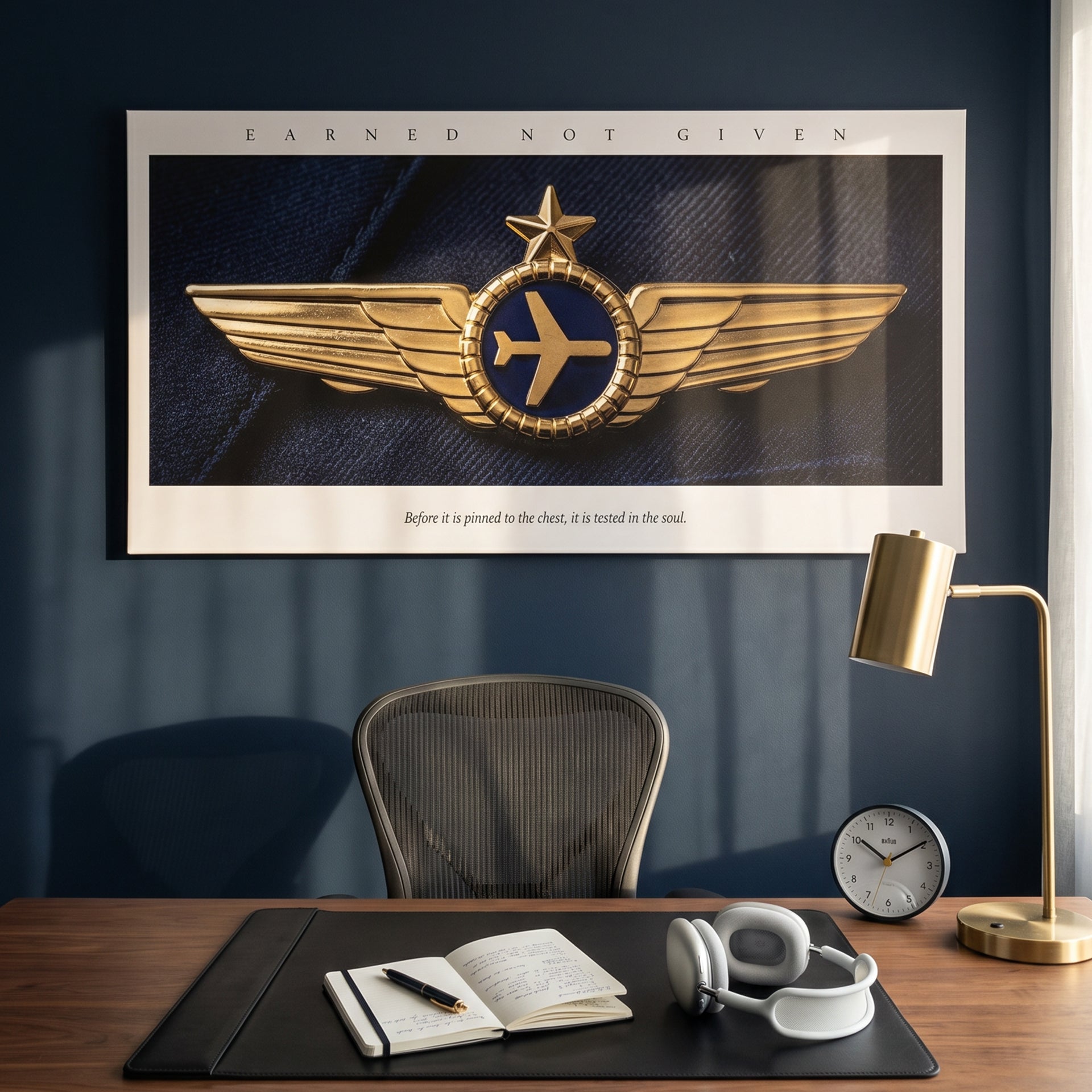 Earned Not Given - Pilot Wings