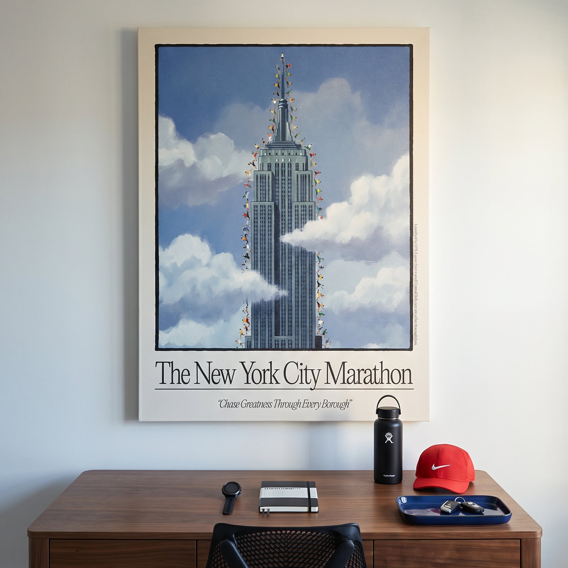 New York Marathon - Vintage Poster