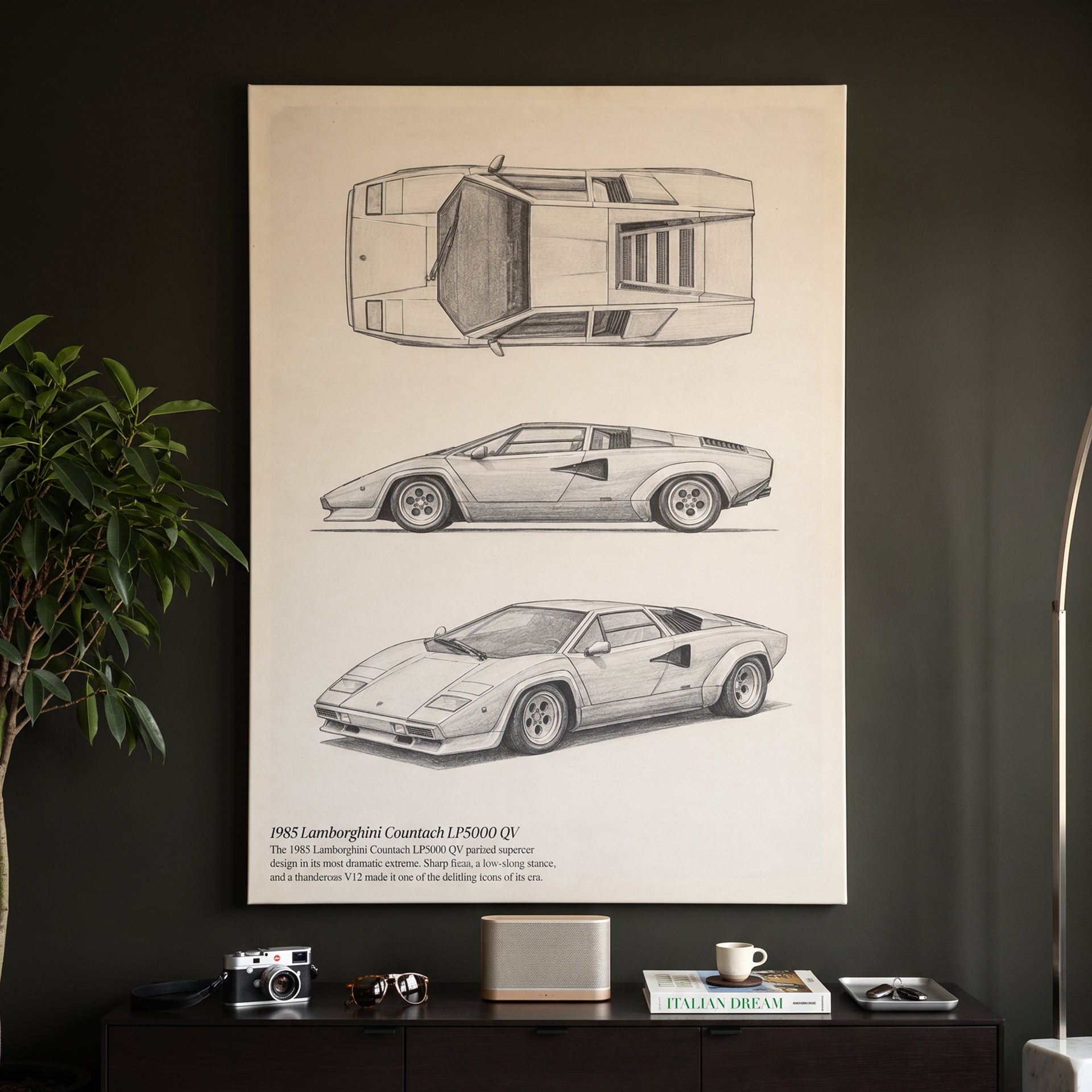 Countach Sketch