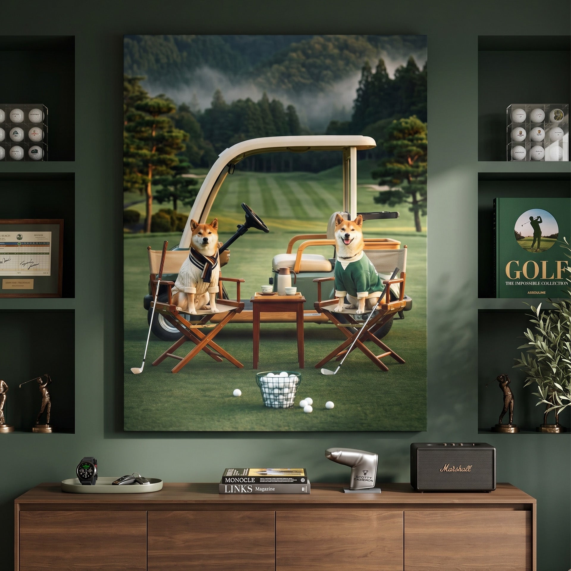 Shiba Inu Golf