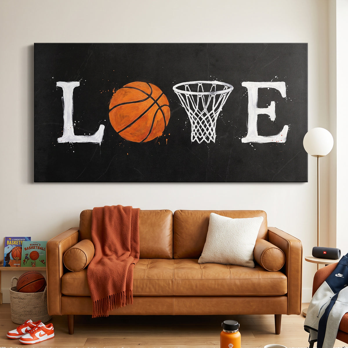Love Basketball Paint
