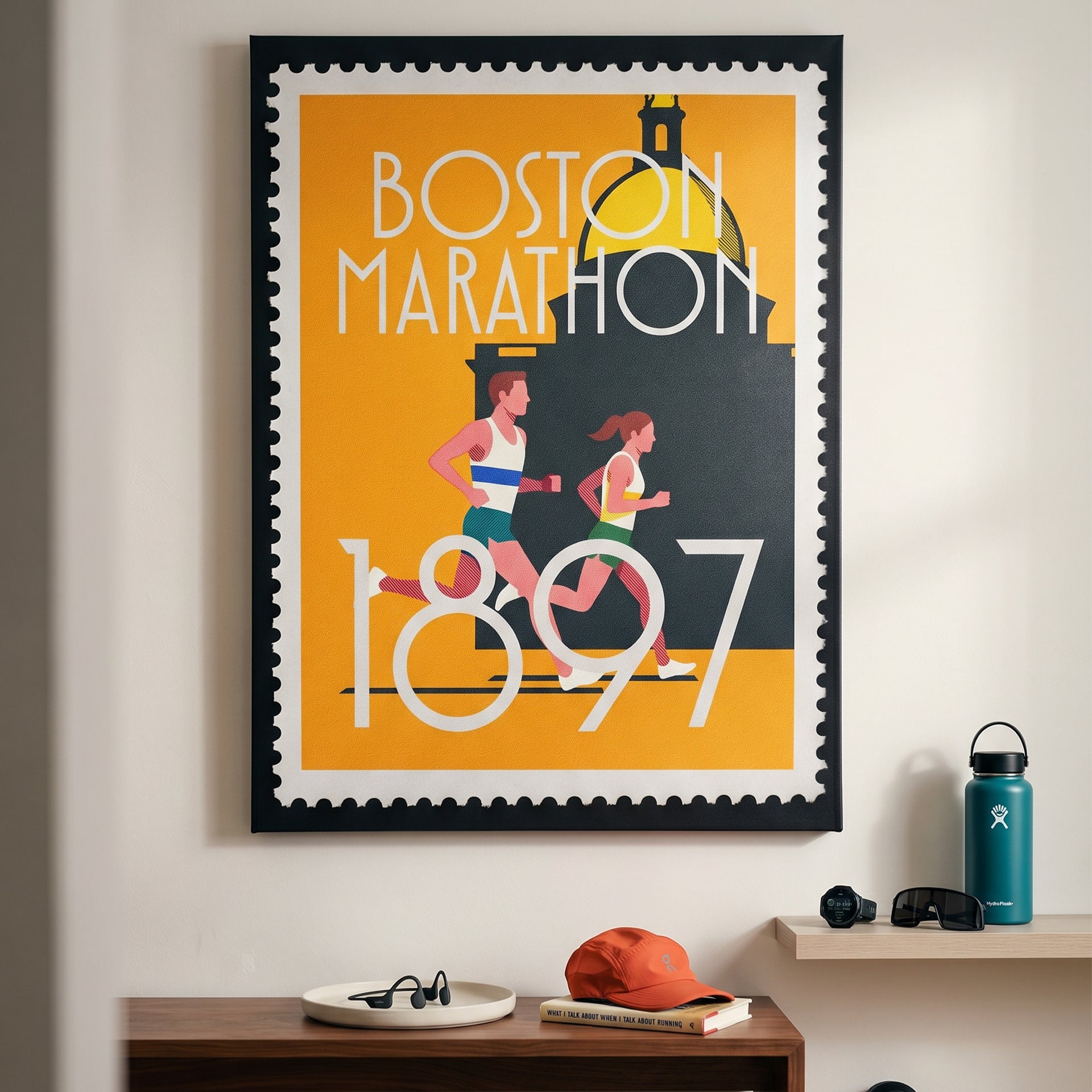 Boston Marathon - Postage