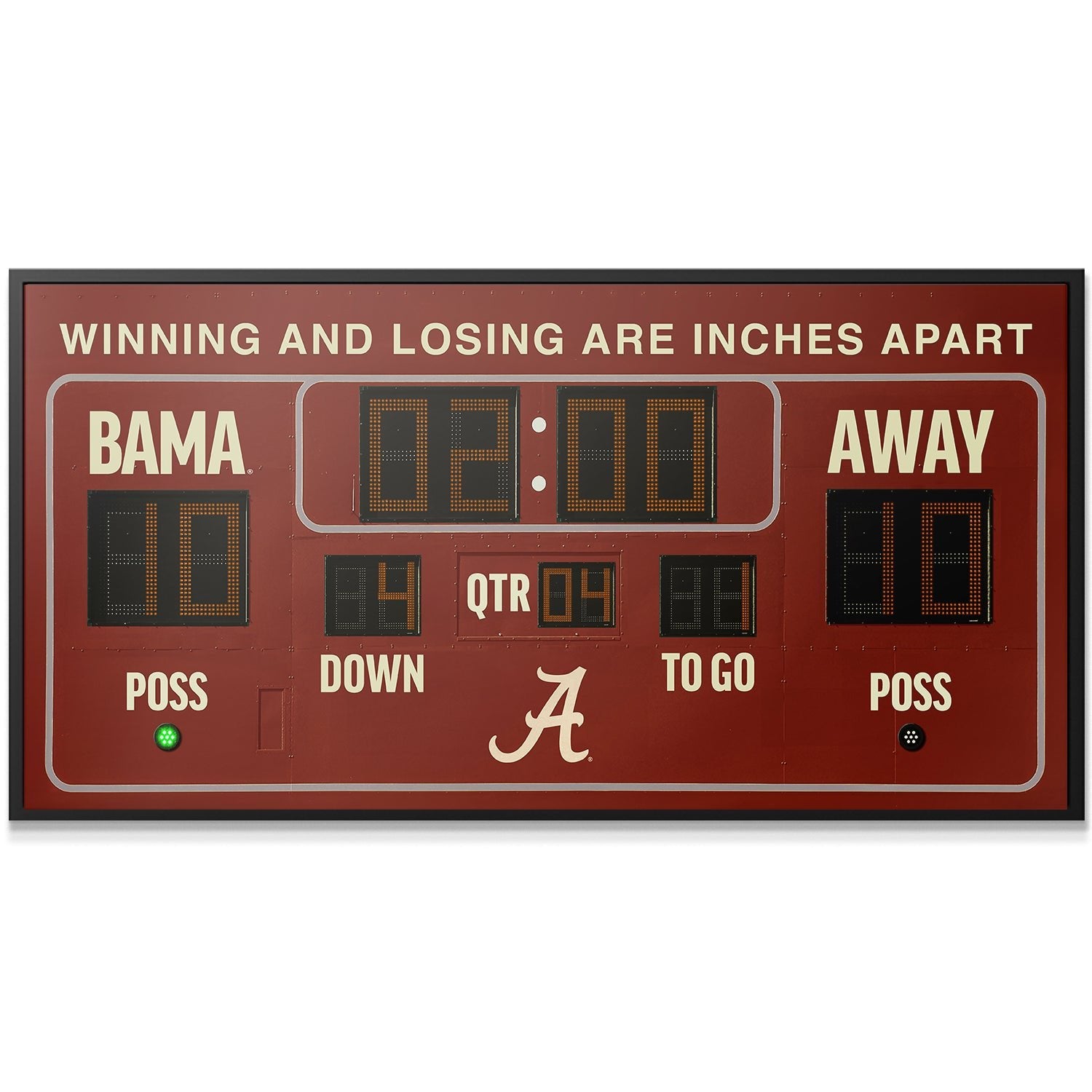Alabama - Scoreboard - IKONICK - College Football