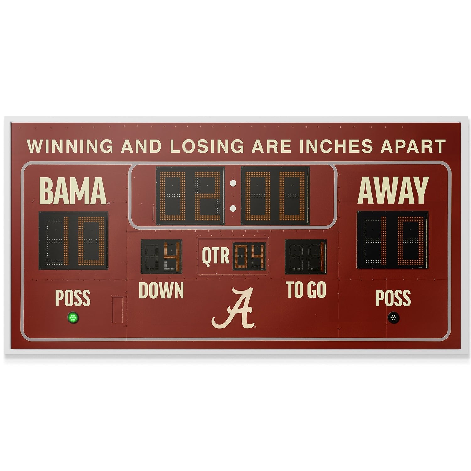 Alabama - Scoreboard - IKONICK - College Football