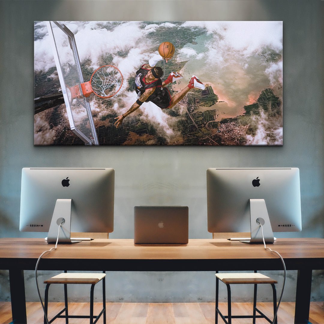 Allen Iverson - Aerial - IKONICK - NBA Legends