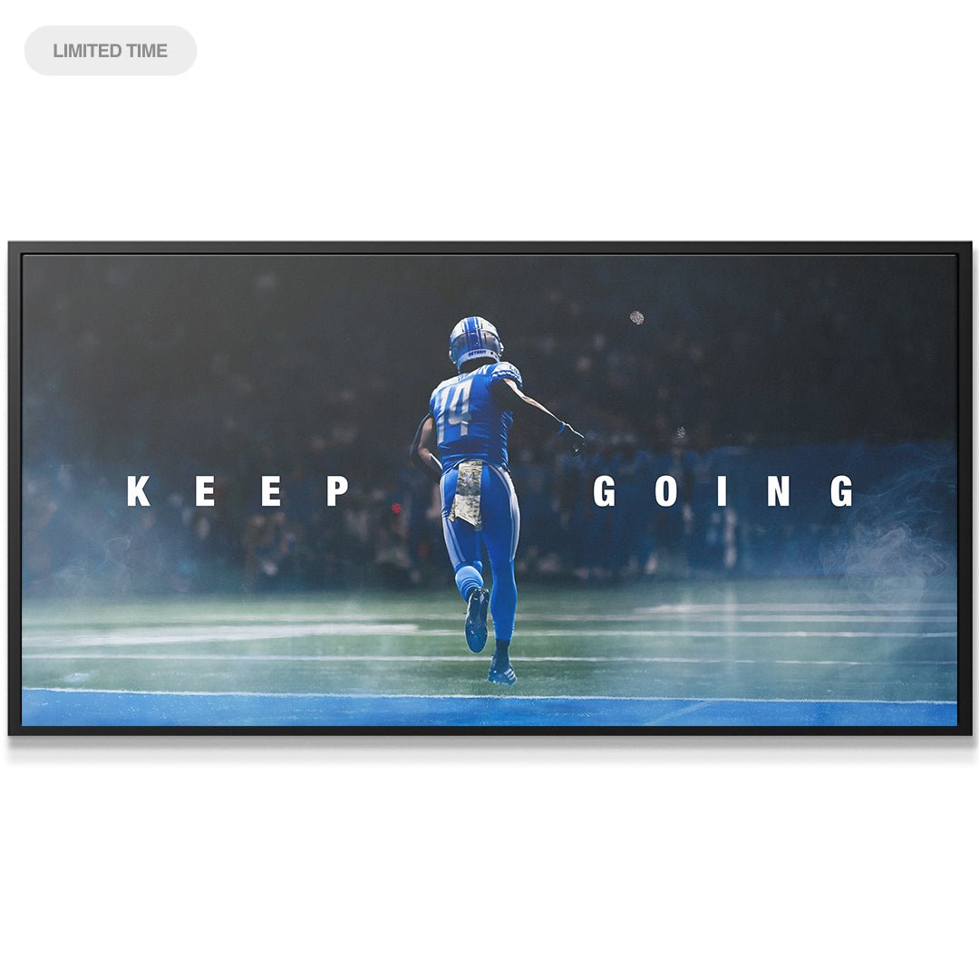 Amon Ra St. Brown - Keep Going - IKONICK - Amon Ra St. Brown