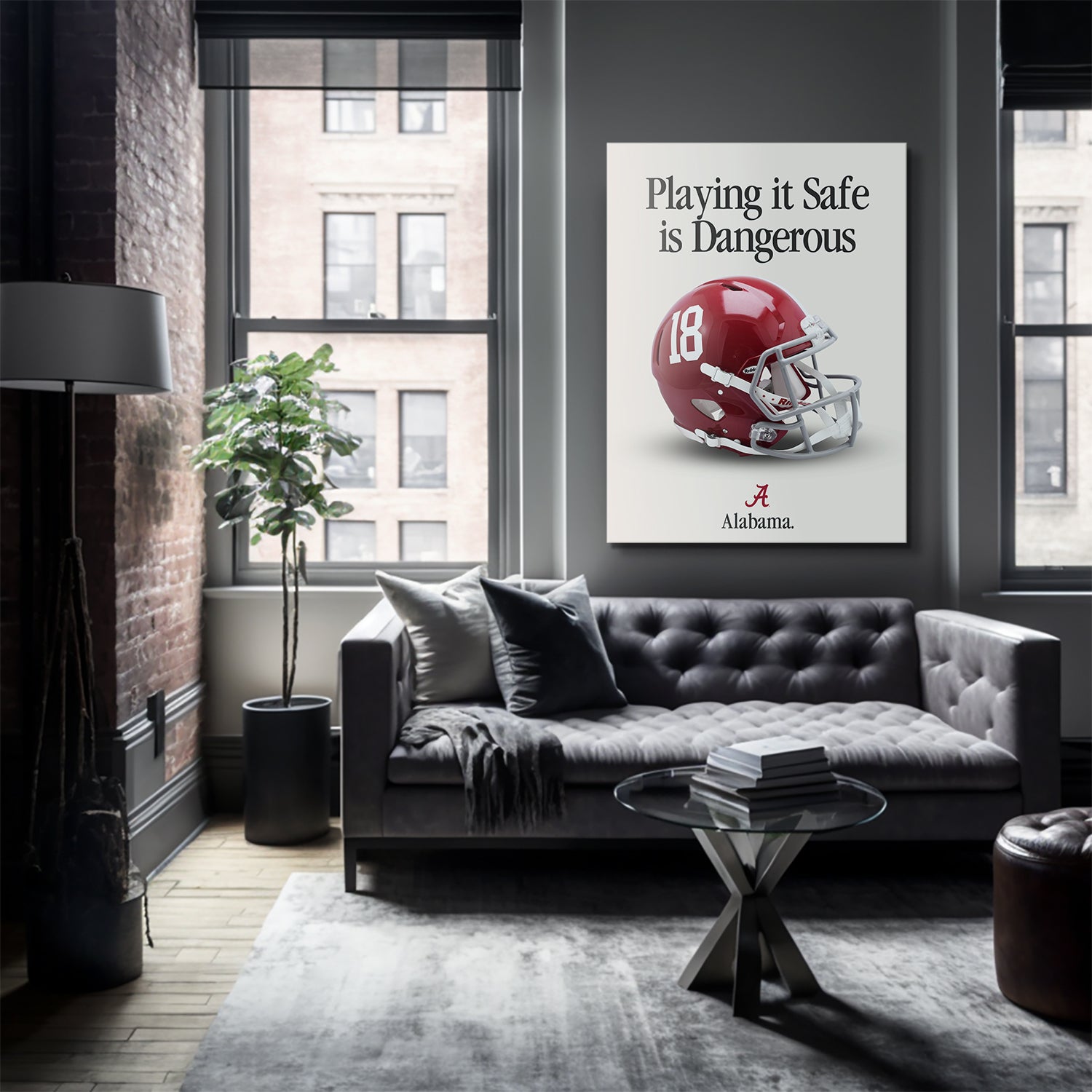 Alabama - Playing It Safe V2 - IKONICK - College Football