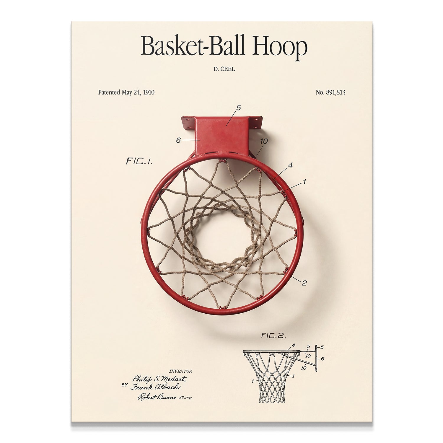 Basketball Hoop Patent