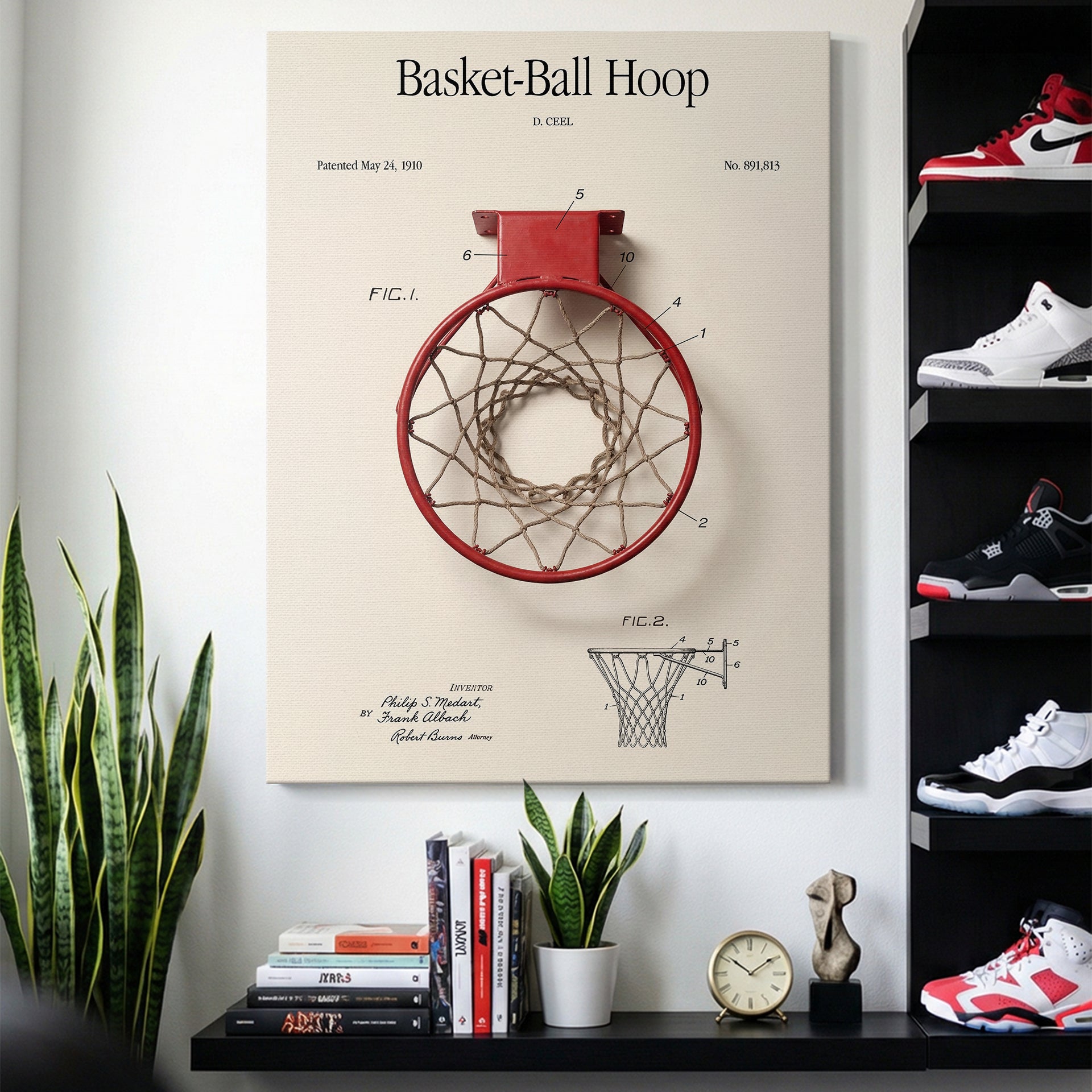 Basketball Hoop Patent