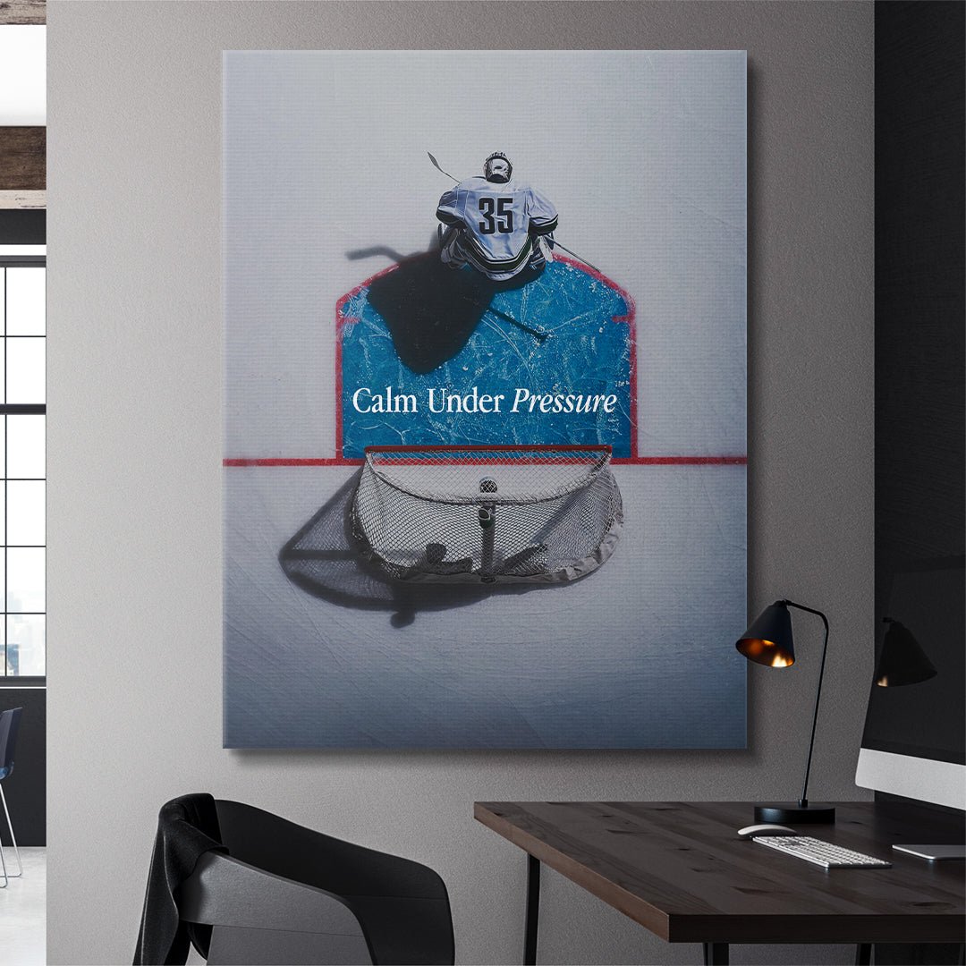 Calm Under Pressure (Hockey) - IKONICK - IKONICK Original