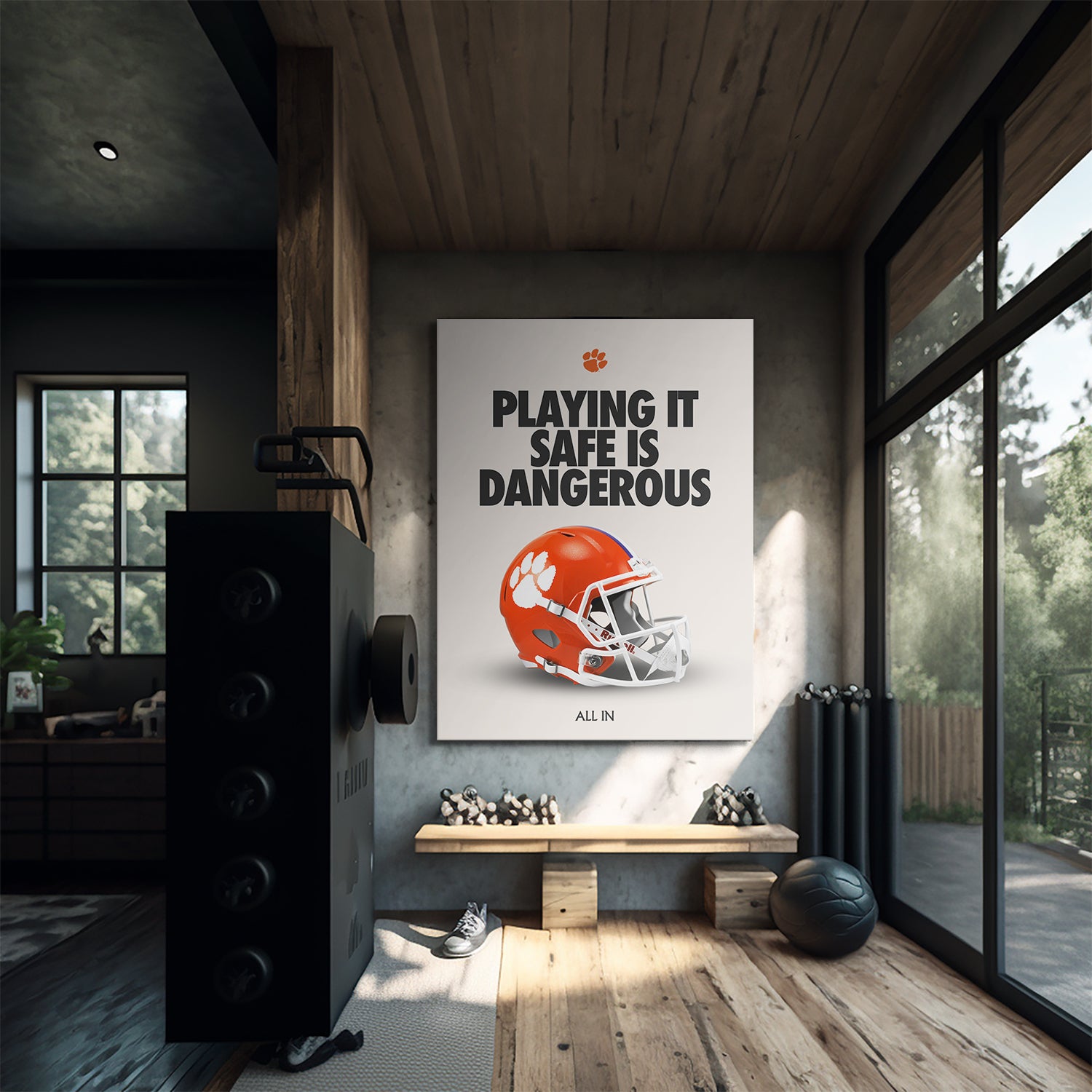 Clemson - Playing It Safe - IKONICK - College Football