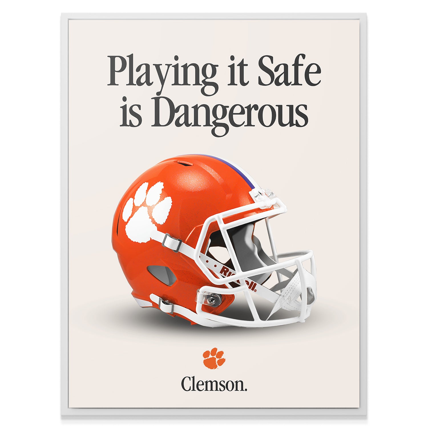 Clemson - Playing It Safe V2 - IKONICK - College Football