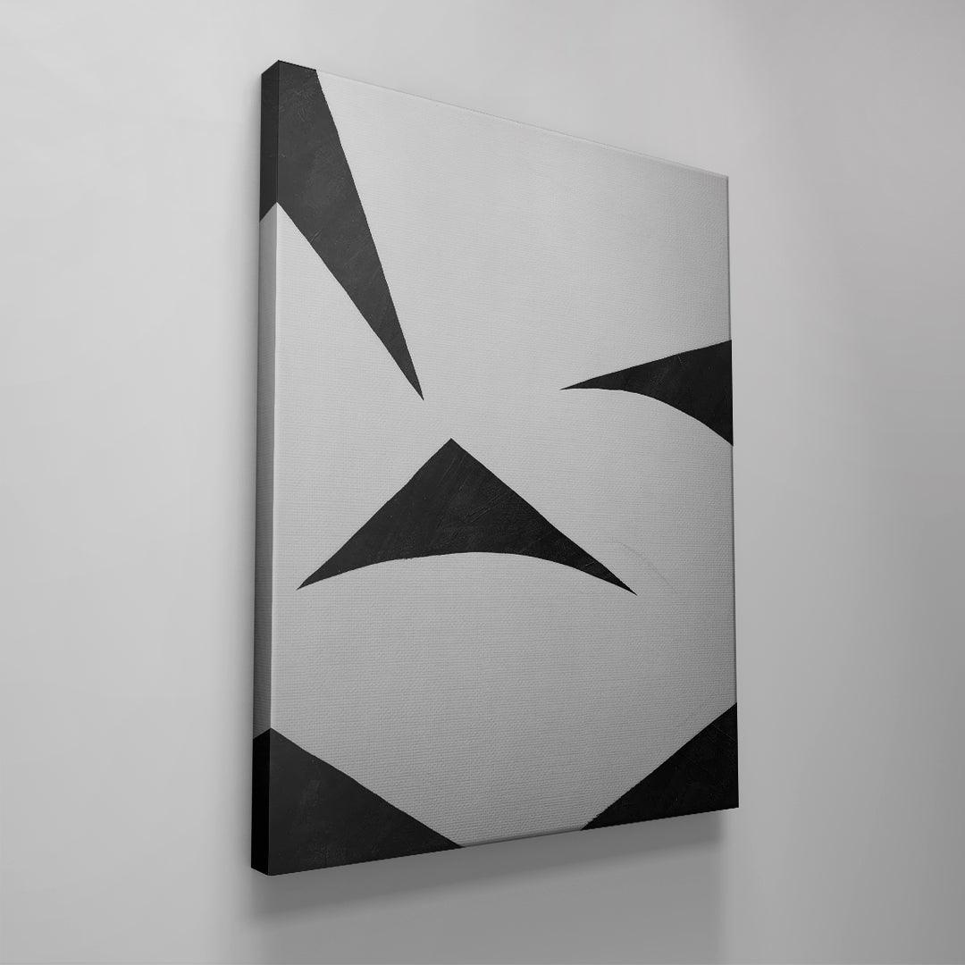 Colliding Shapes Black N.6 - IKONICK - John Faifer