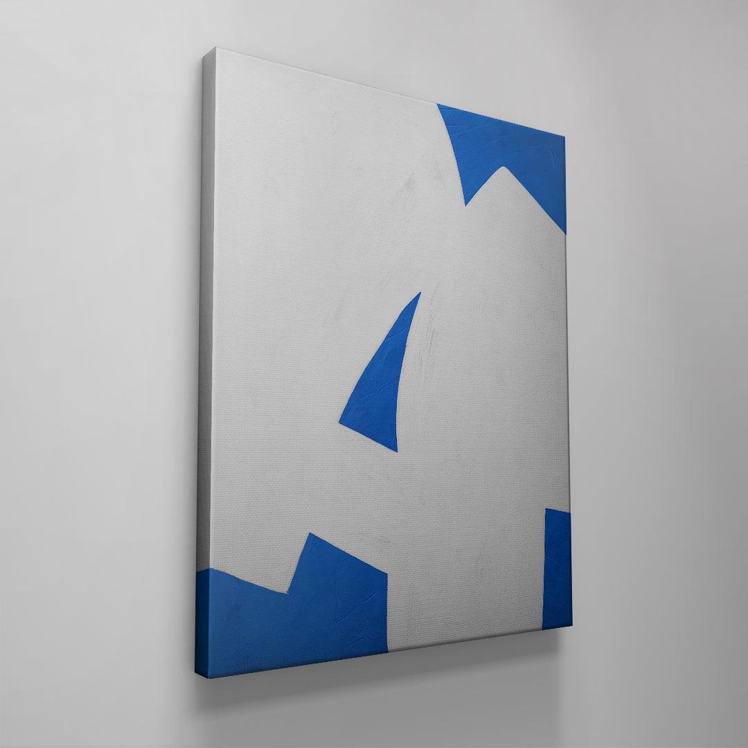 Colliding Shapes Blue N.2 - IKONICK - John Faifer