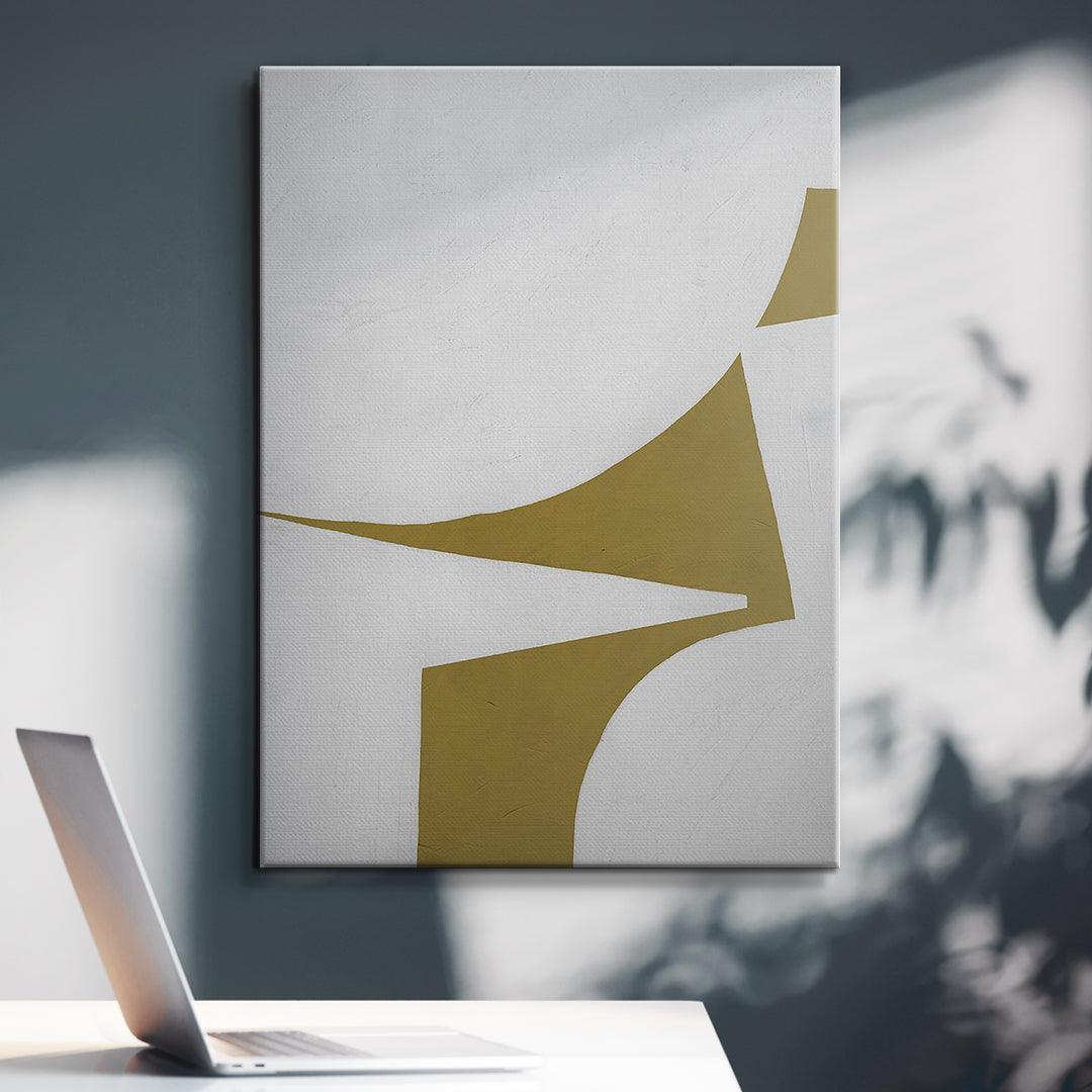 Colliding Shapes Gold N.3 - IKONICK - John Faifer