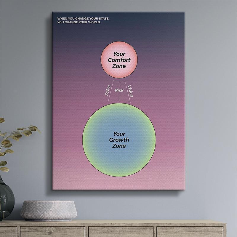 Comfort Zone - Growth Zone - IKONICK - Still Life