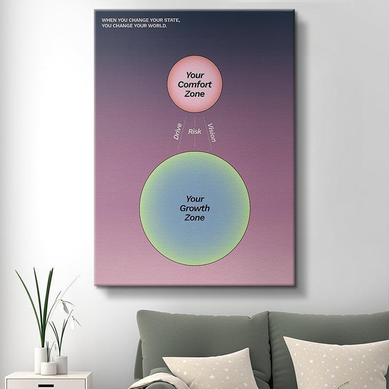 Comfort Zone - Growth Zone - IKONICK - Still Life