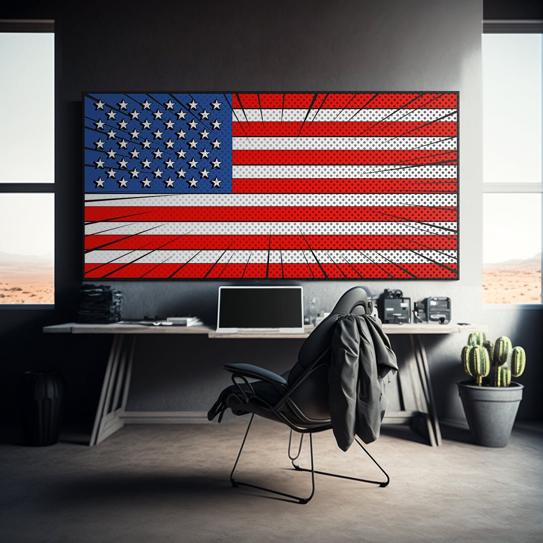 Comic USA Flag - IKONICK - IKONICK Original