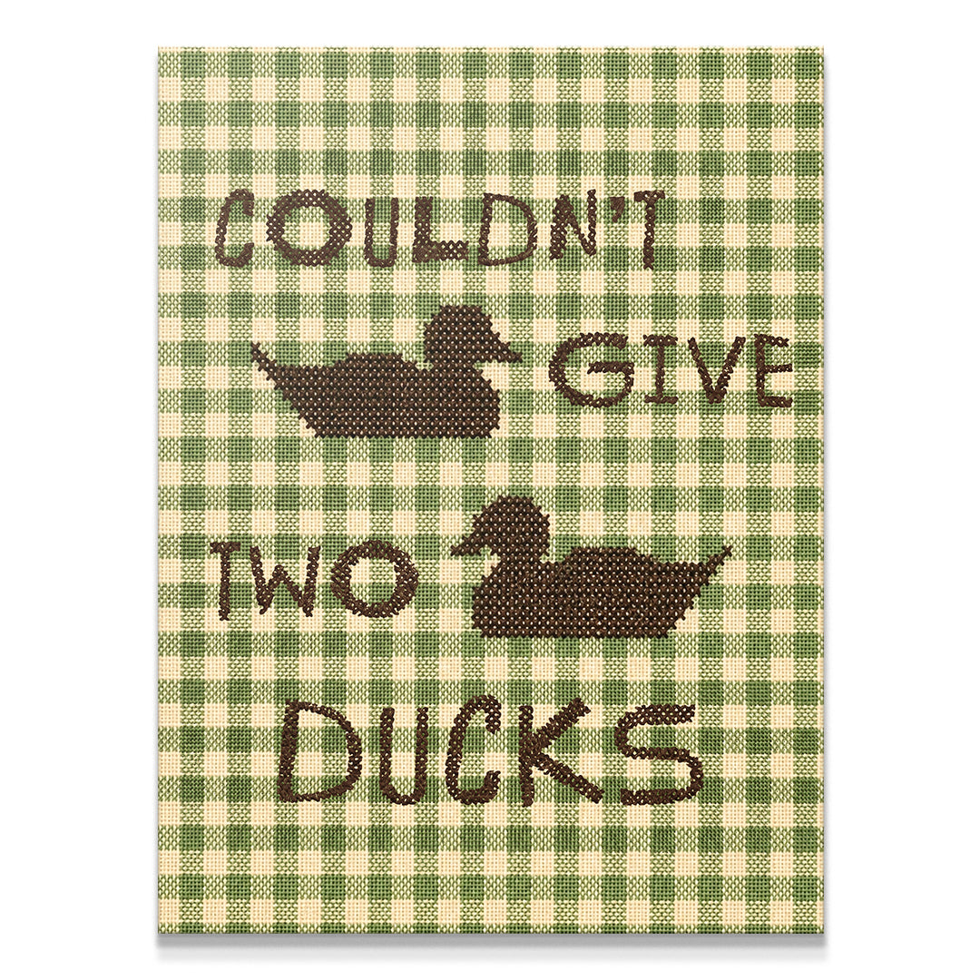 Couldn't Give Two Ducks Brown
