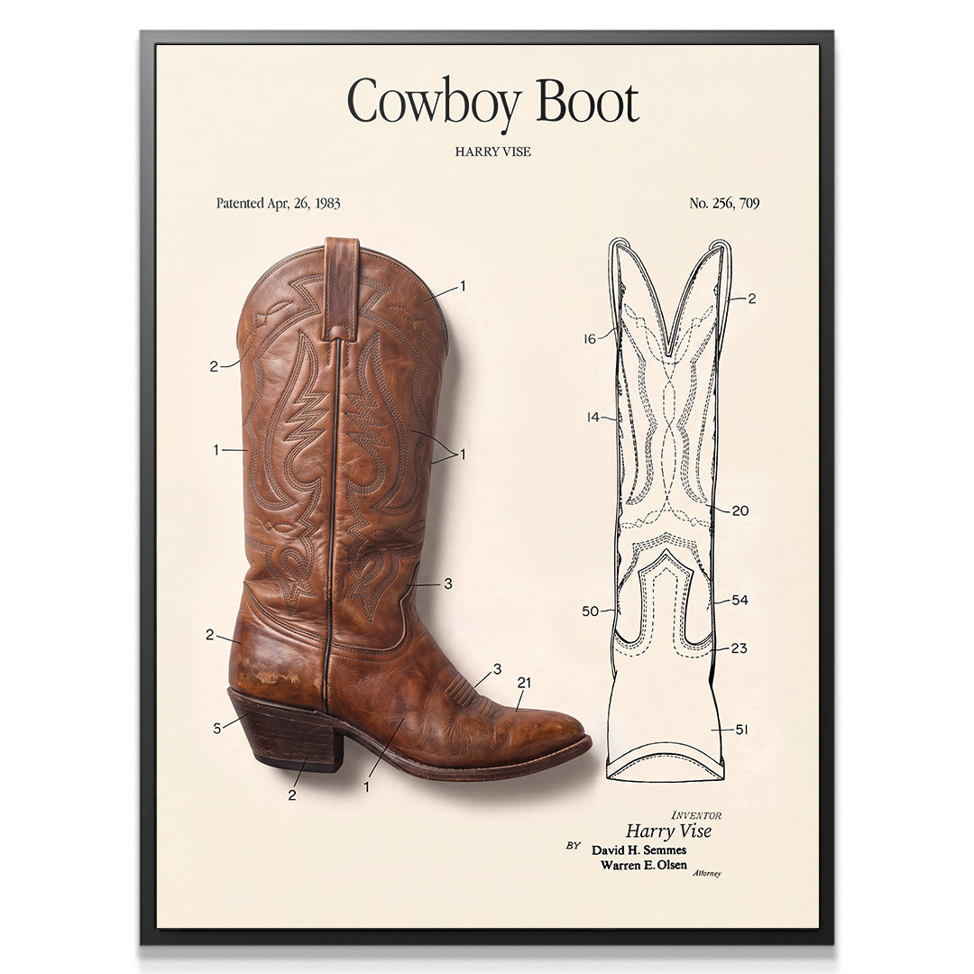 Cowboy Boot Patent
