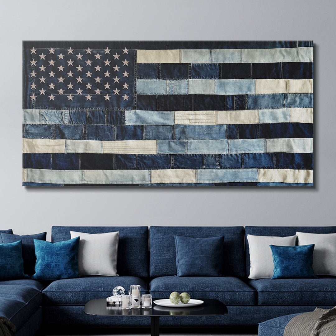 Denim USA Flag - IKONICK - IKONICK Original