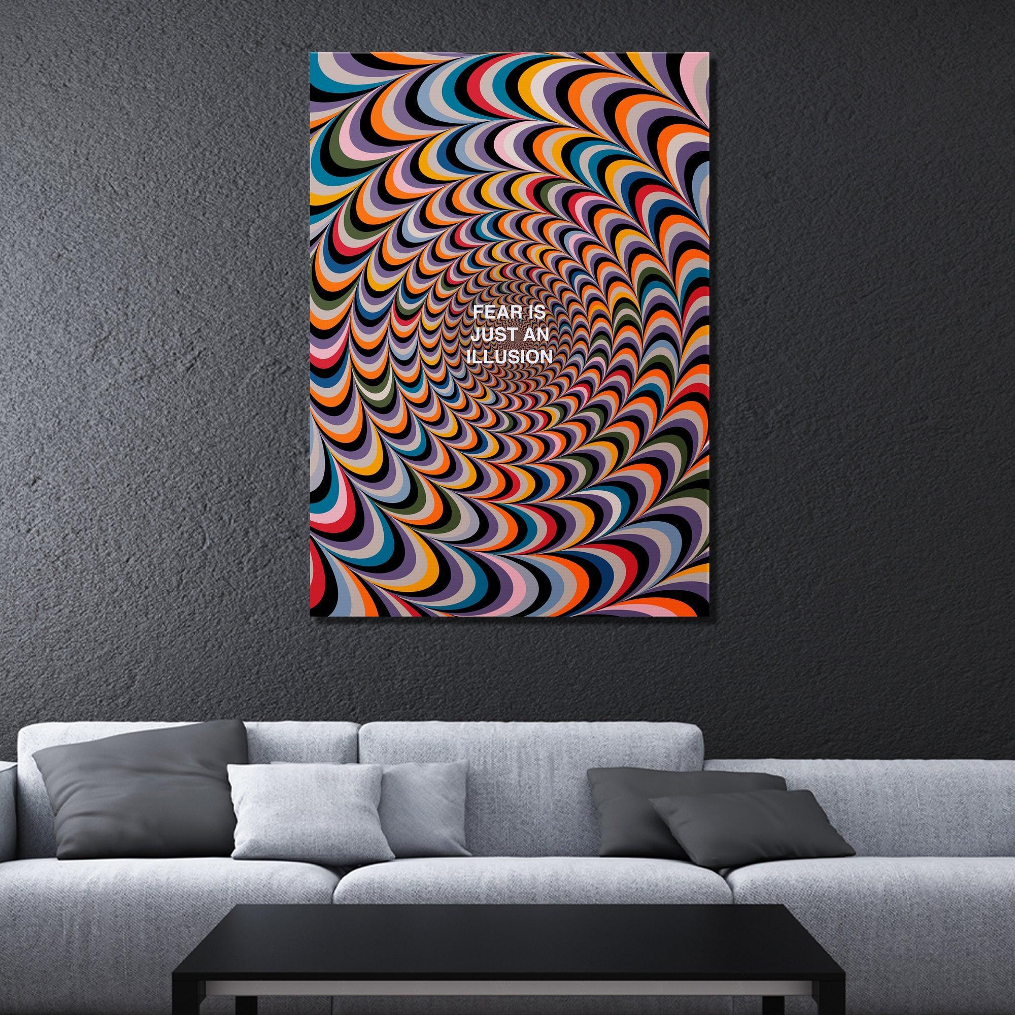 Fear Is Just An Illusion - IKONICK - IKONICK Original