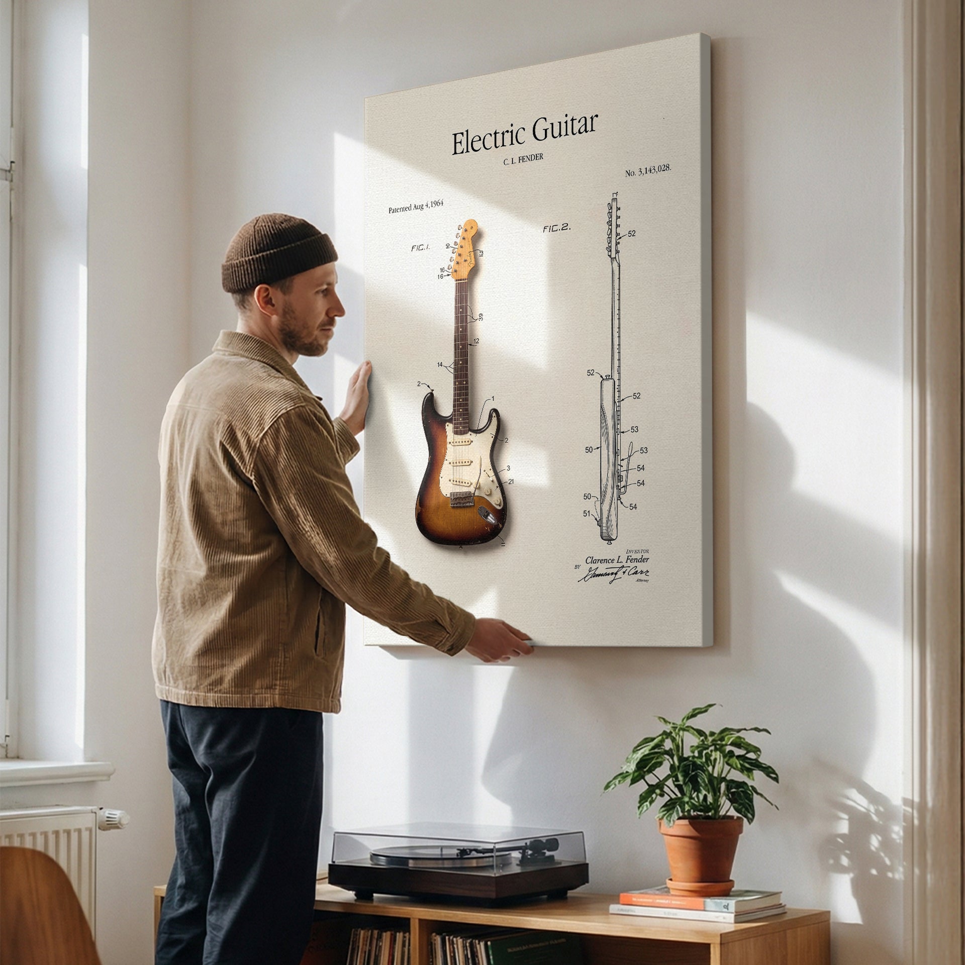 Electric Guitar Patent