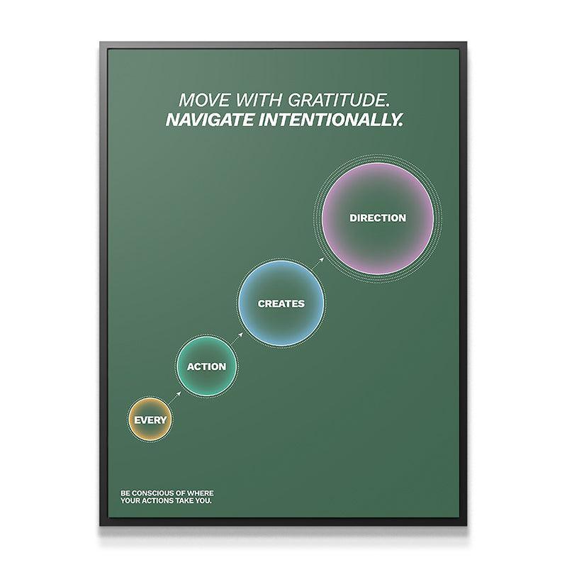 Every Action Creates Direction - IKONICK - Still Life