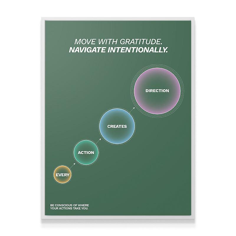 Every Action Creates Direction - IKONICK - Still Life