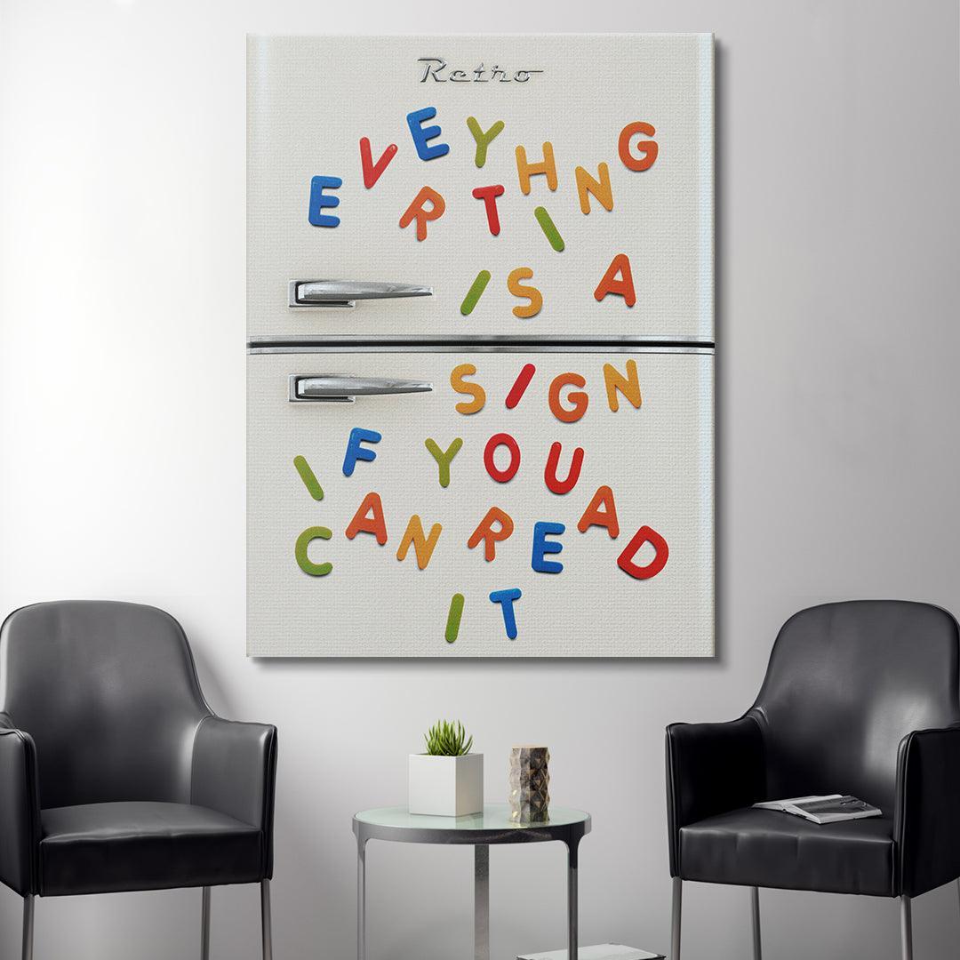 Everything Is A Sign - IKONICK - IKONICK Original