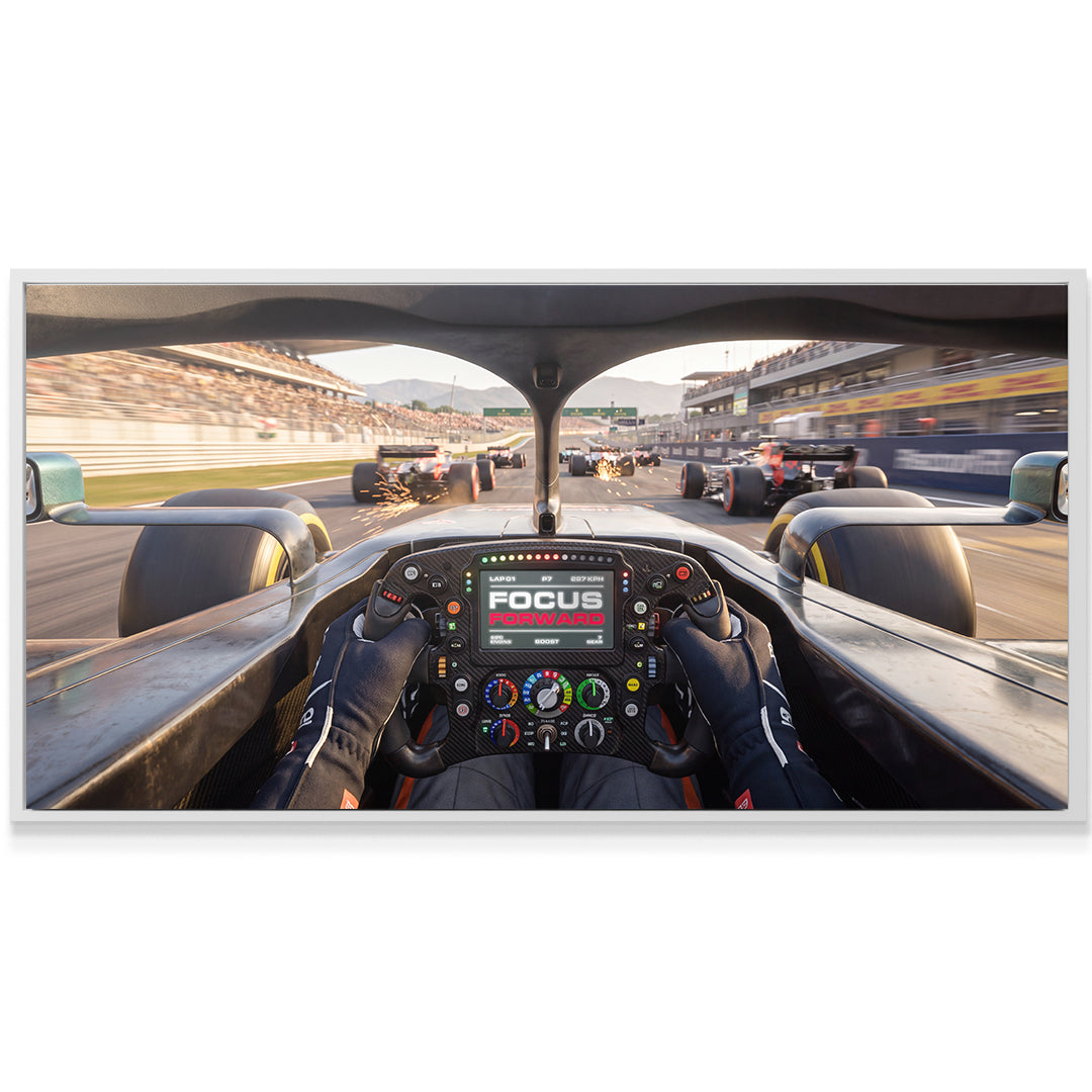 F1 Cockpit Focus Forward