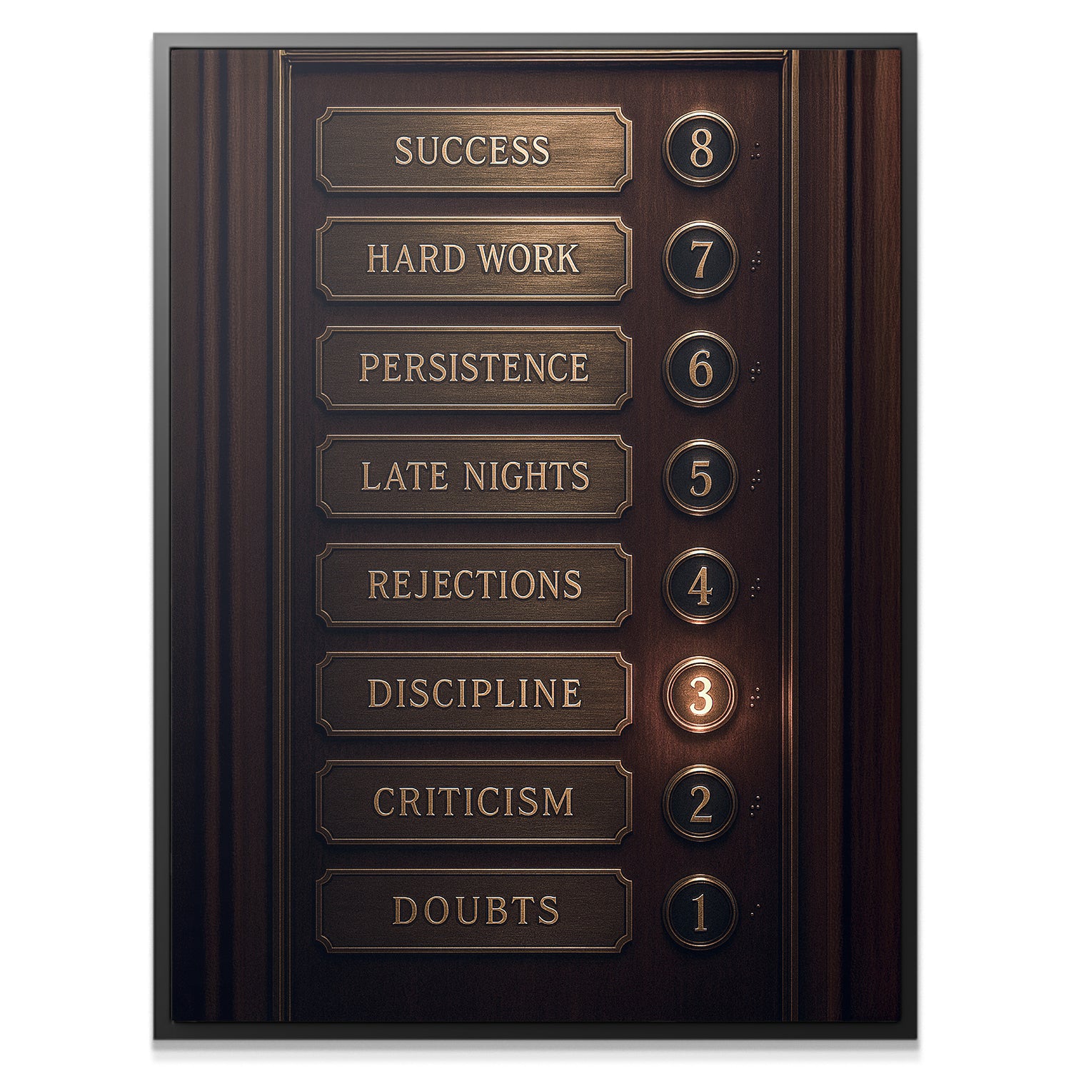 Floors To Success or Success Elevator - IKONICK - IKONICK Original