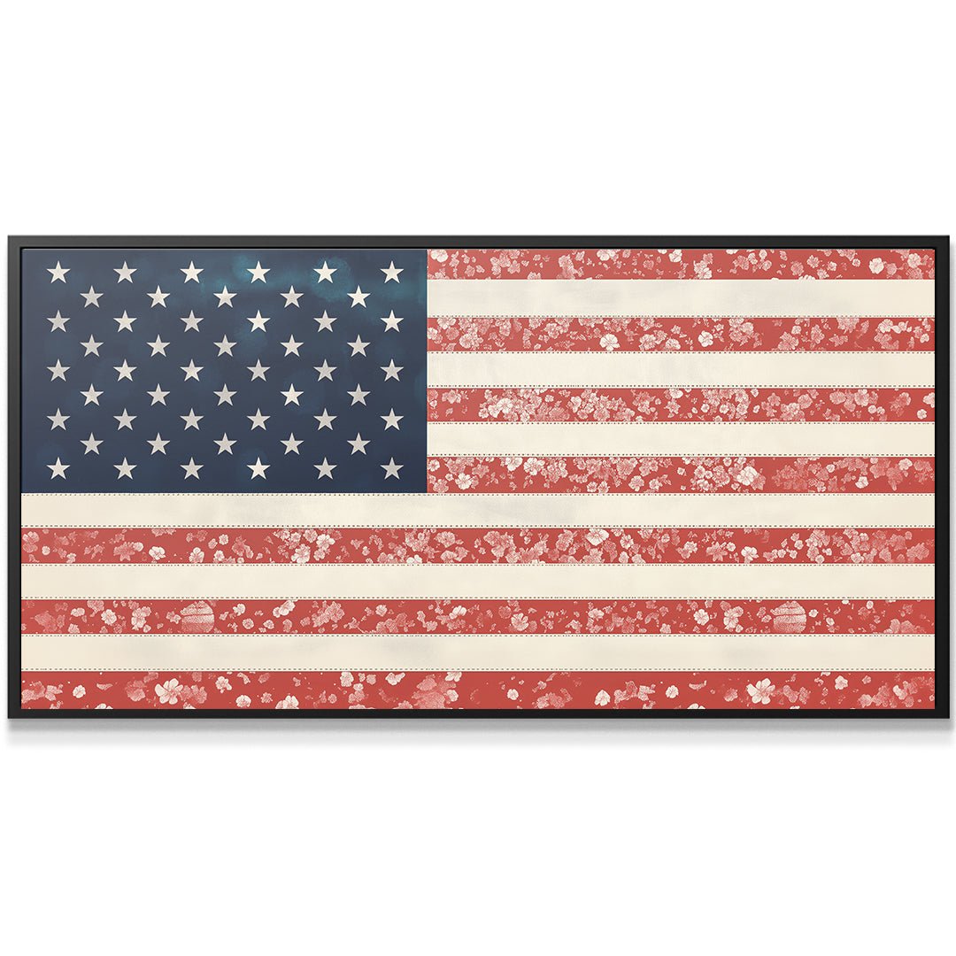 Floral USA Flag - IKONICK - IKONICK Original