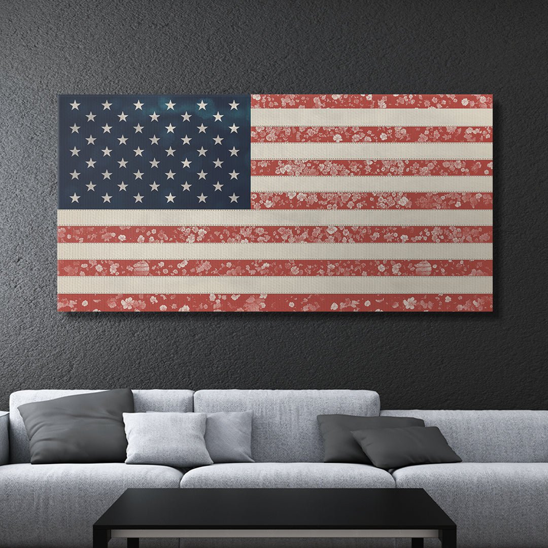 Floral USA Flag - IKONICK - IKONICK Original
